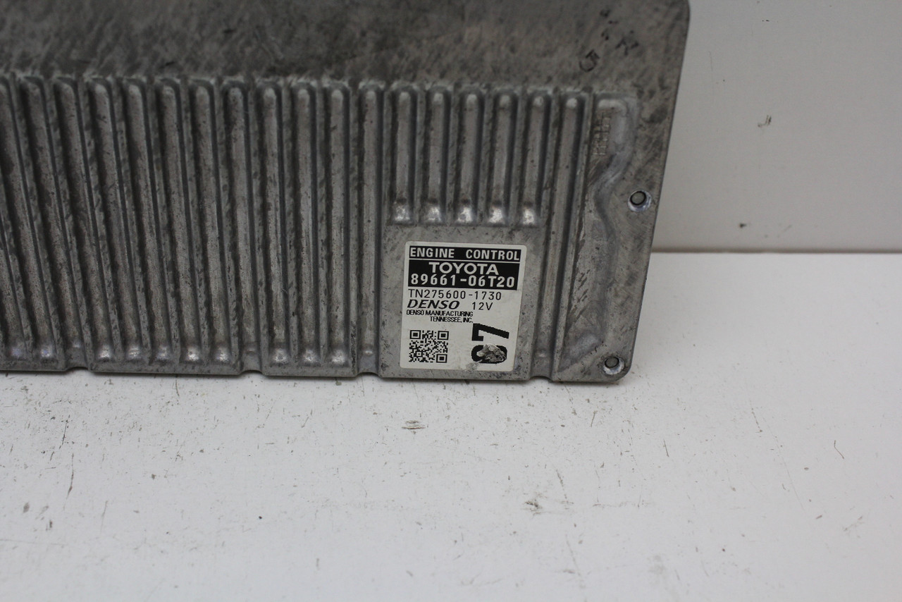 15 2015 Camry 89661-06T20 Computer Brain Engine Control ECU ECM EBX Module