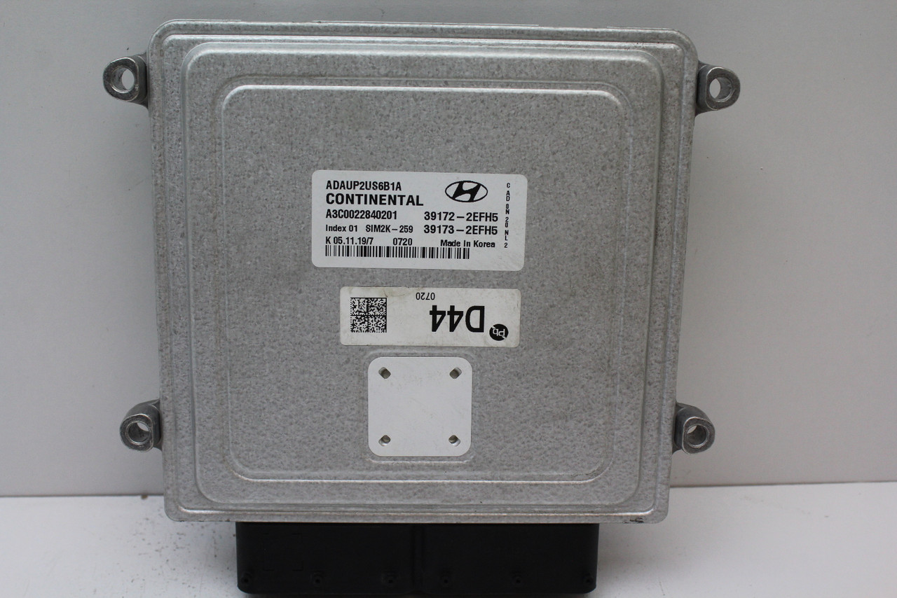 2020 20 Elantra 39173-2EFH5 Computer Brain Engine Control ECU ECM EBX Module