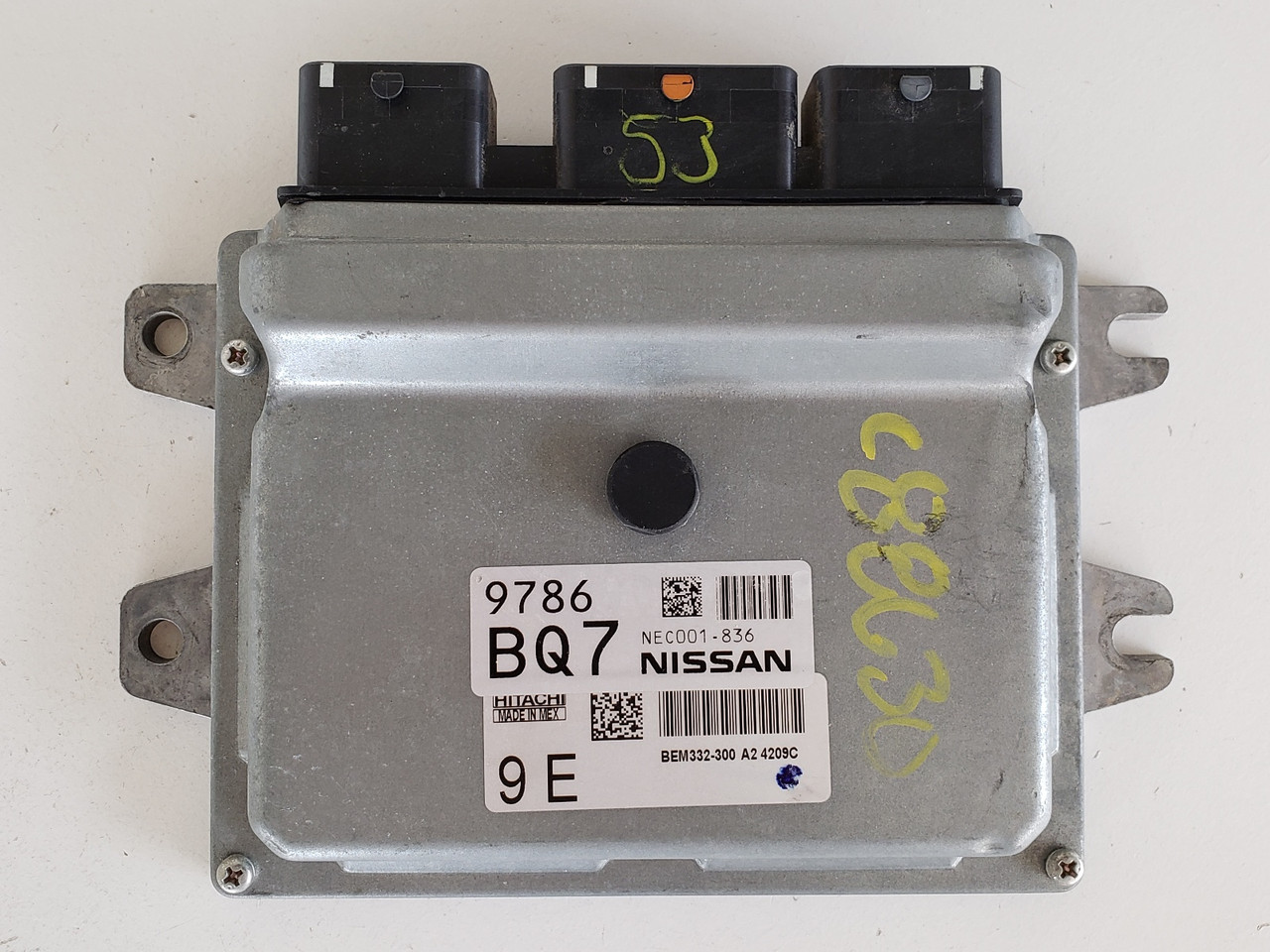 2014-2018 Versa NEC001-836 Computer Brain Engine Control ECU ECM EBX Module