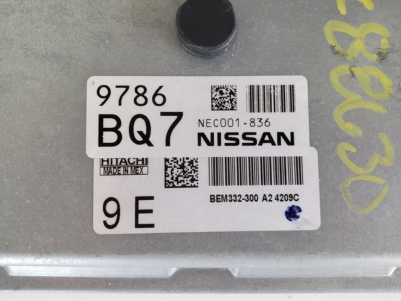 2014-2018 Versa NEC001-836 Computer Brain Engine Control ECU ECM EBX Module
