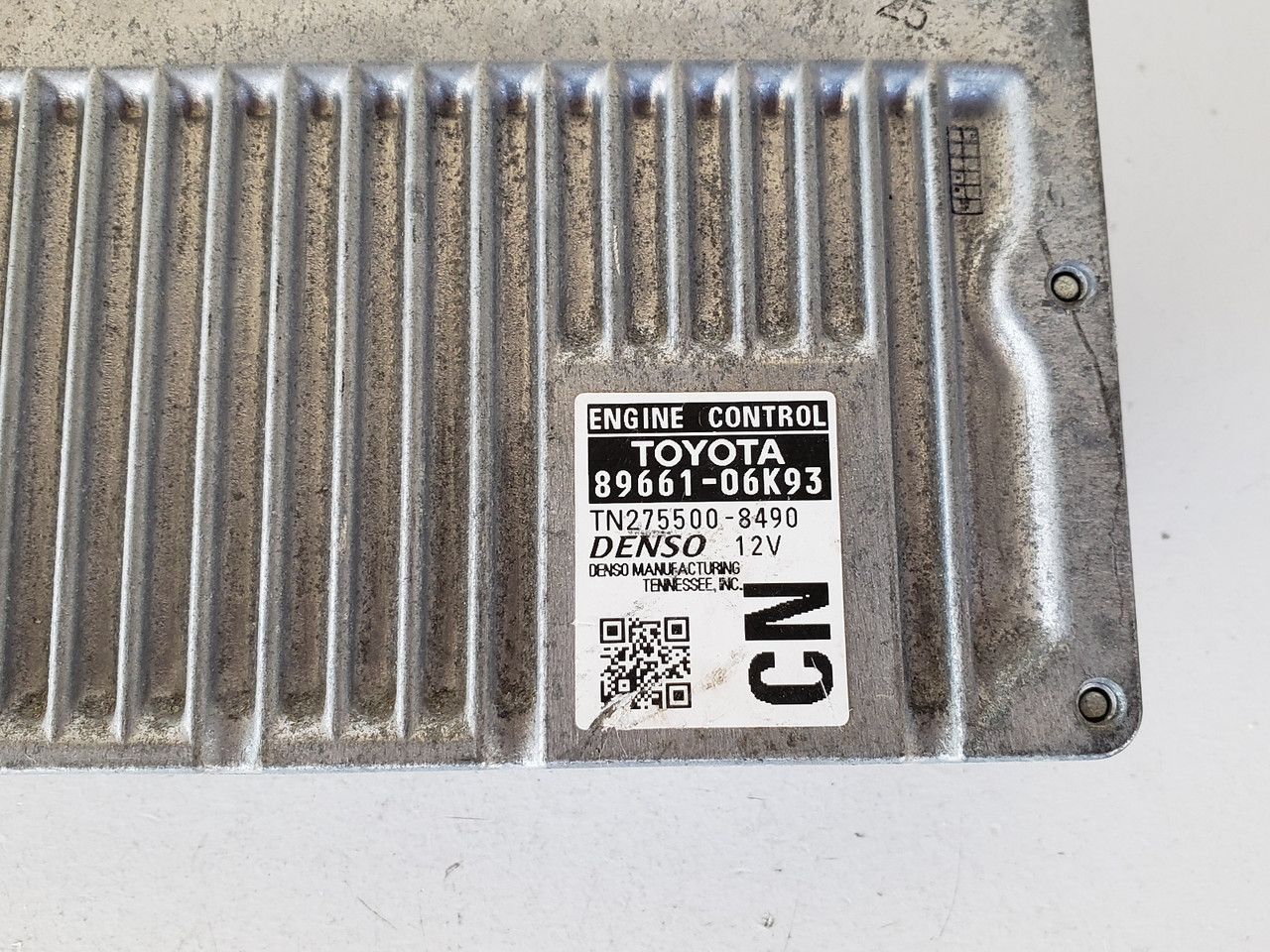 2012-2013 Camry 89661-06K93 Computer Brain Engine Control ECU ECM EBX Module