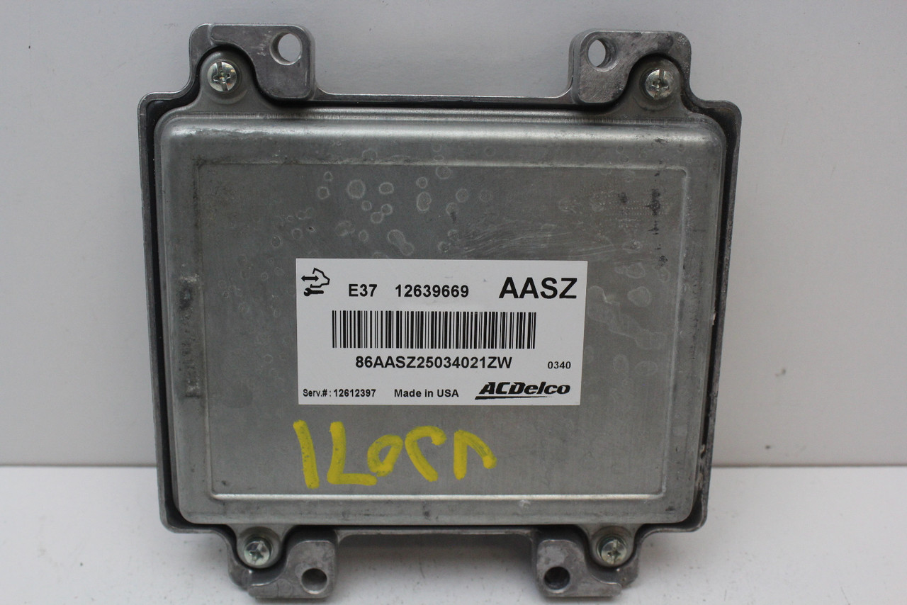 10 11 Chevrolet Impala 12612397 Computer Brain Engine Control ECU ECM EBX Module