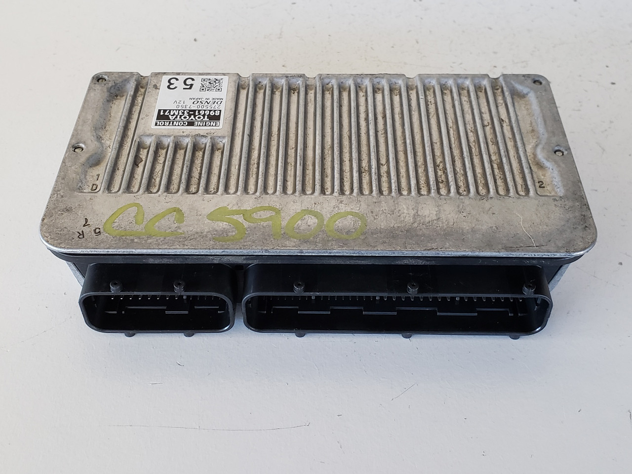 ベビーズコラ 2009-2010 Corolla 89661-02F50 Computer Brain Engine Control ECU