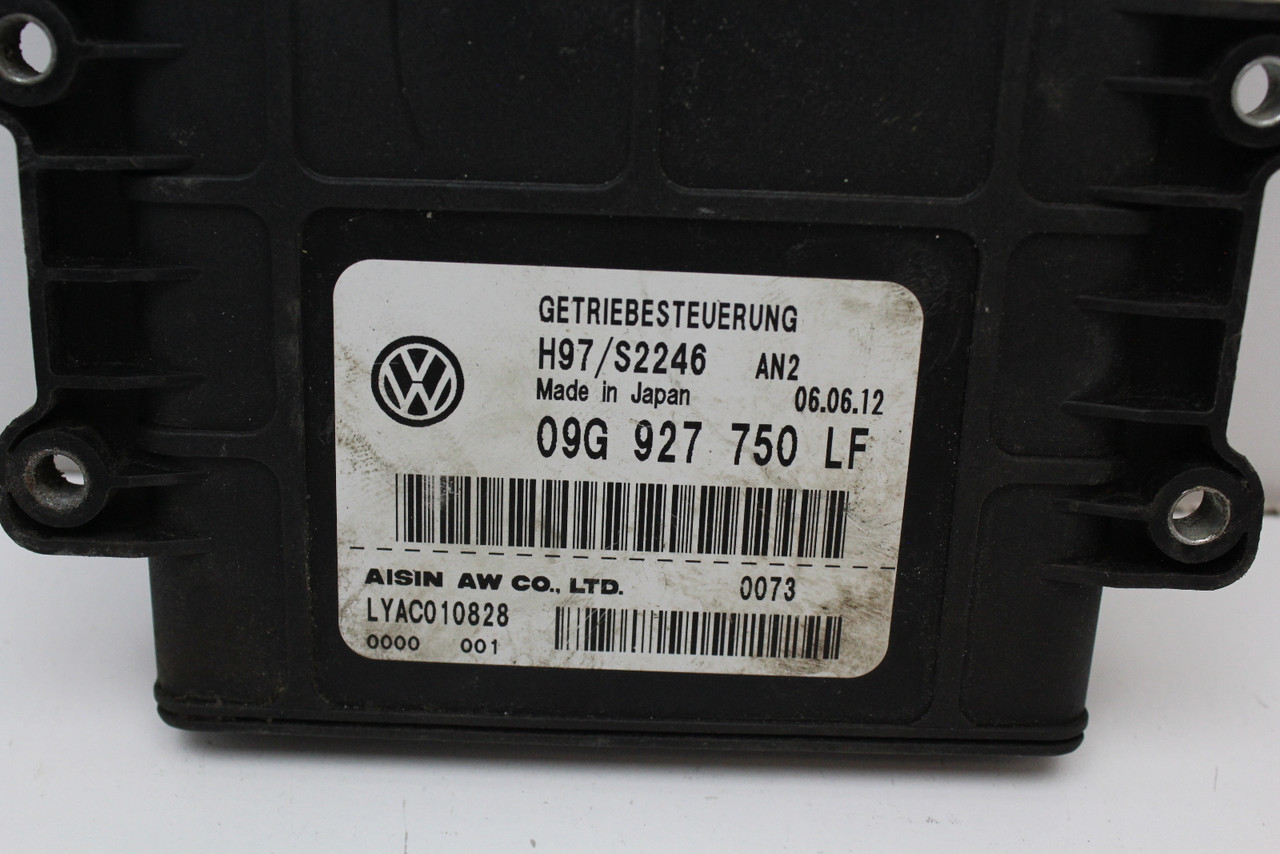 11 12 13 14 Volkswagen Jetta 09G 927 750 LF TCM TCU Transmission Control Module