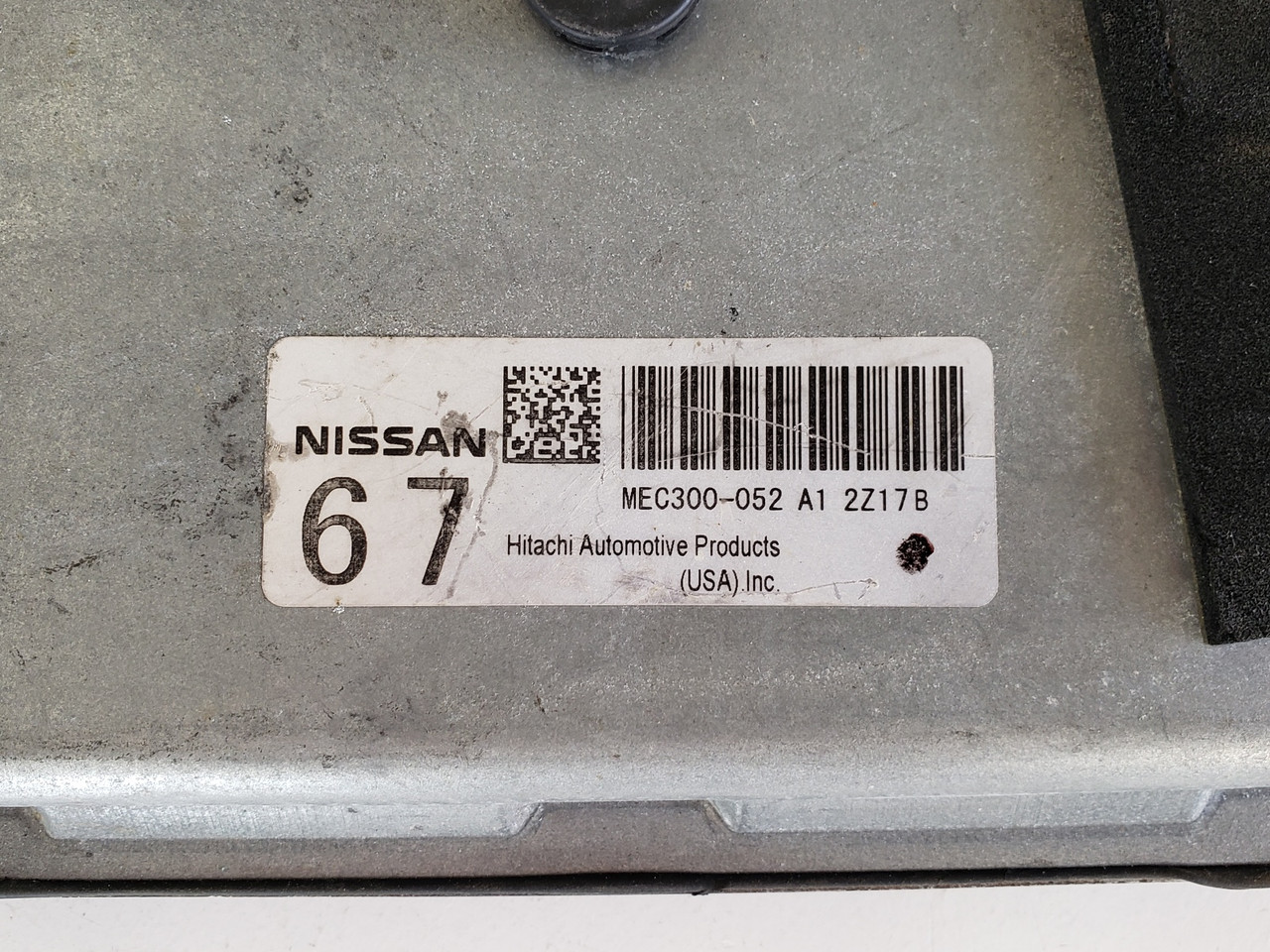 2013-2014 Altima MEC300-052 A1 Computer Brain Engine Control ECU ECM EBX Module
