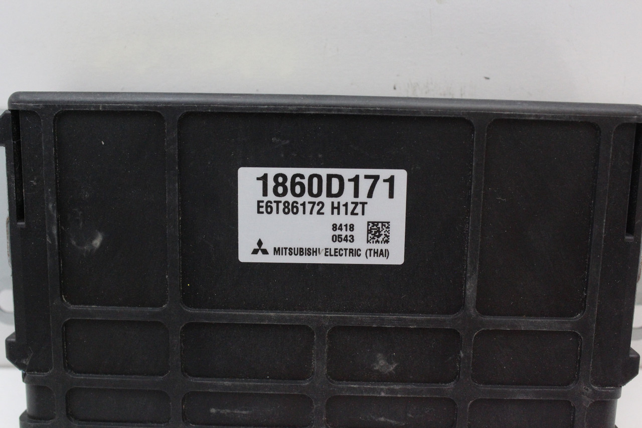 18 2018 Mitsubishi Mirage 1860D171 Computer Engine Control ECU ECM EBX Module
