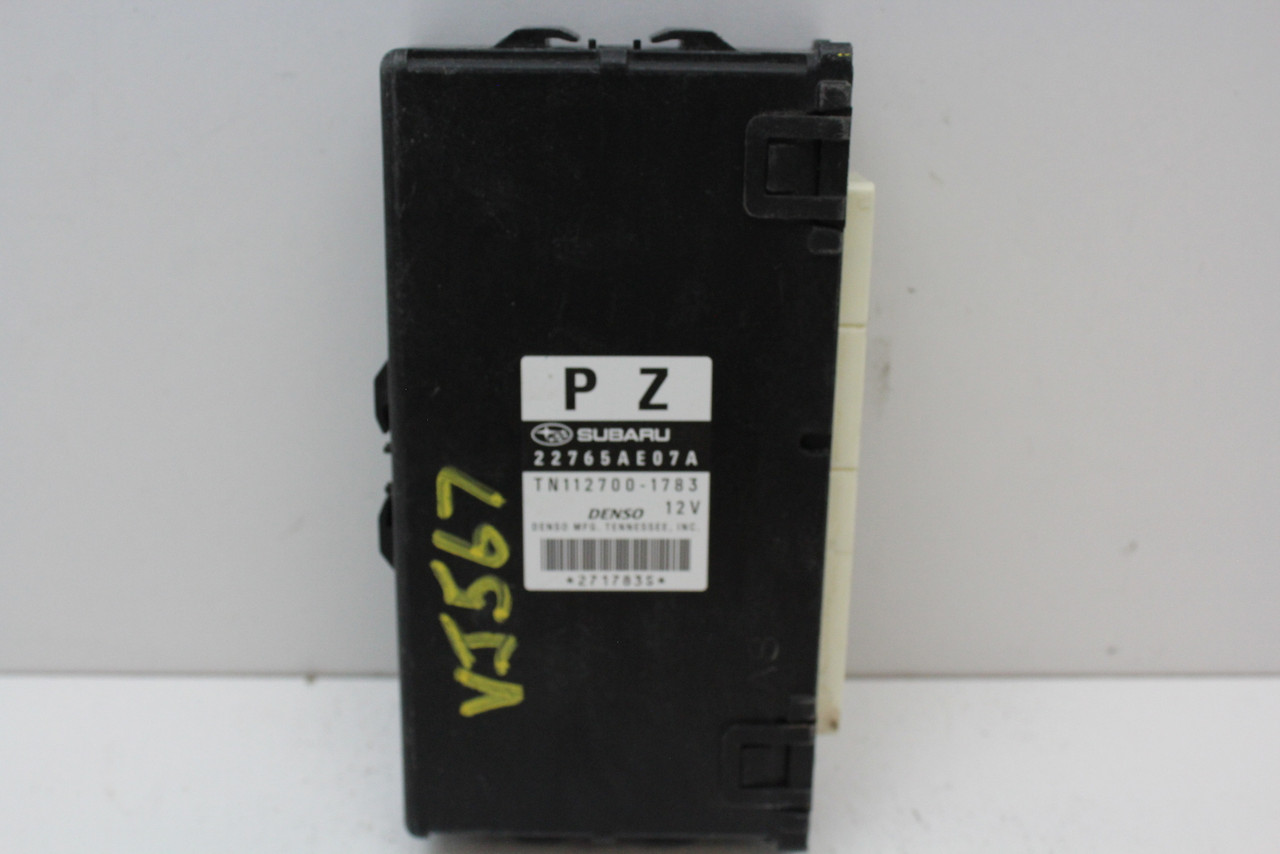 13 14 Subaru Legacy 2.5L 22765AE07A Computer Engine Control ECU ECM EBX Module