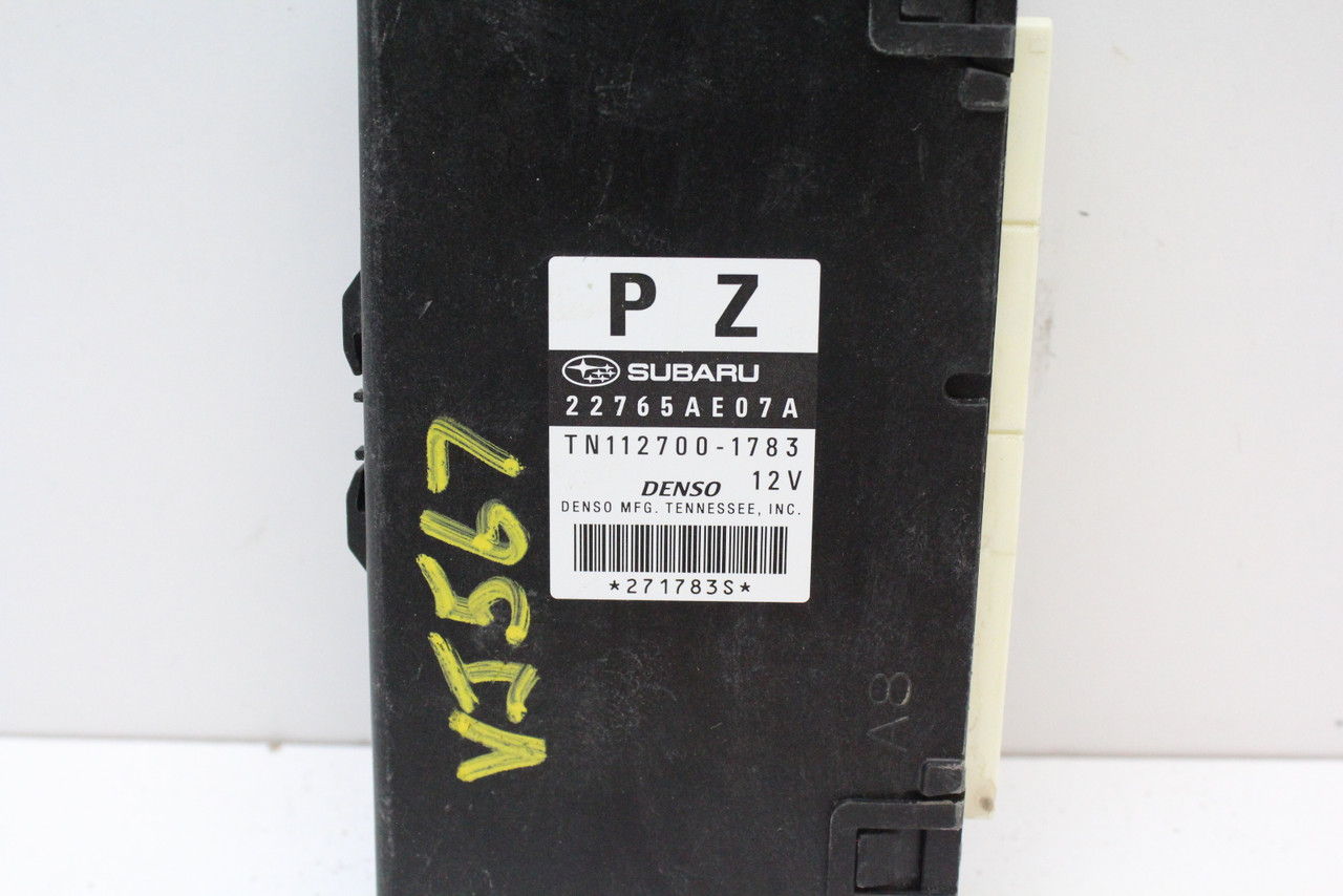13 14 Subaru Legacy 2.5L 22765AE07A Computer Engine Control ECU ECM EBX Module