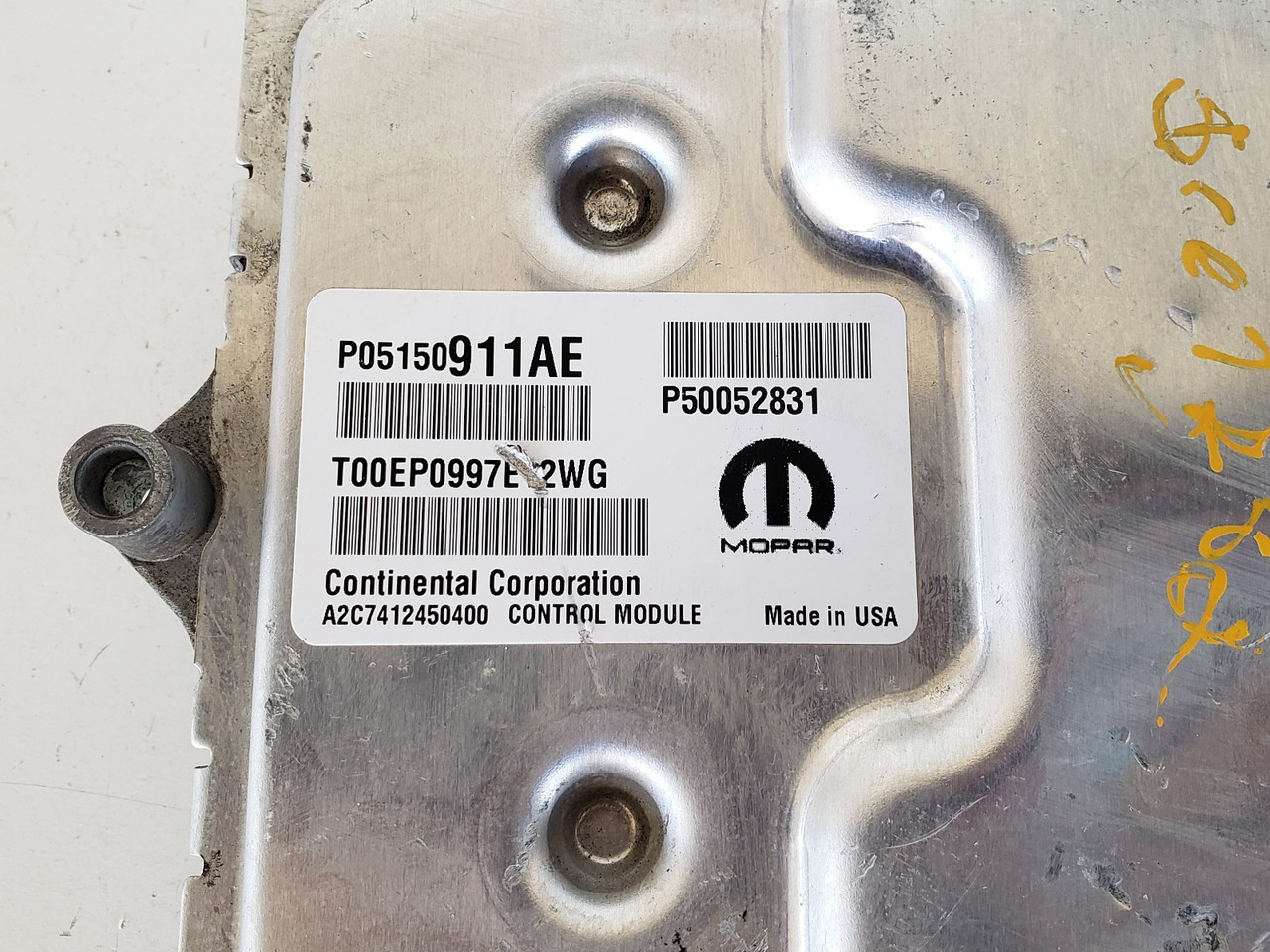 2015-2017 Renegade P05150911AE Computer Brain Engine Control ECU ECM EBX Module
