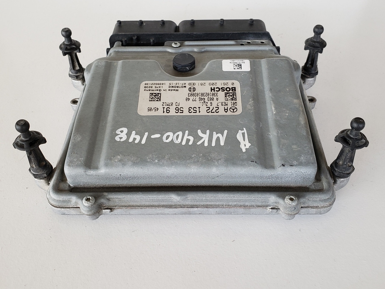 08 C-Class C300 A 272 153 56 91 Computer Brain Engine Control ECU ECM EBX Module