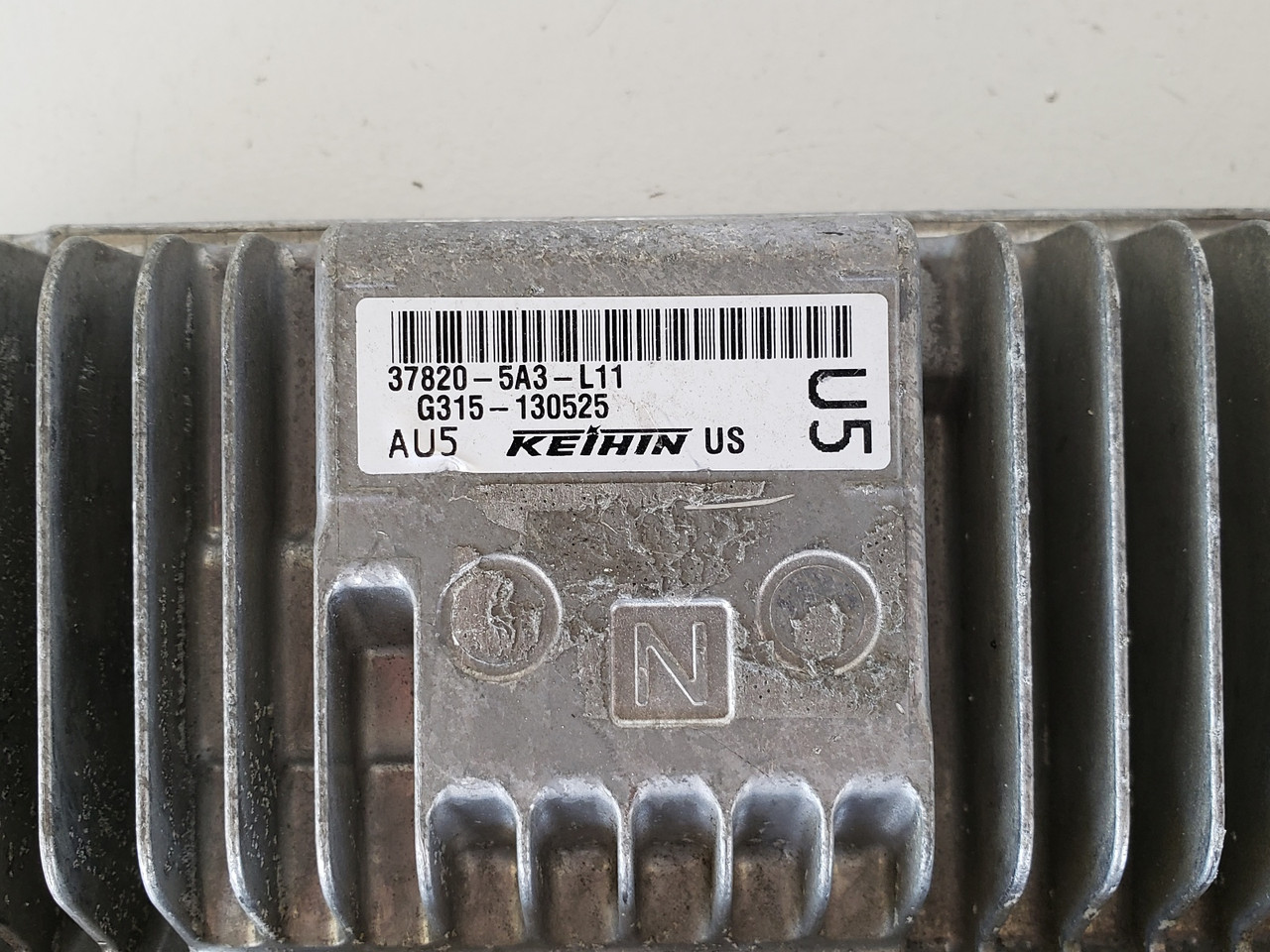 2014 Accord 37820-5A3-L11 Computer Brain Engine Control ECU ECM EBX Module