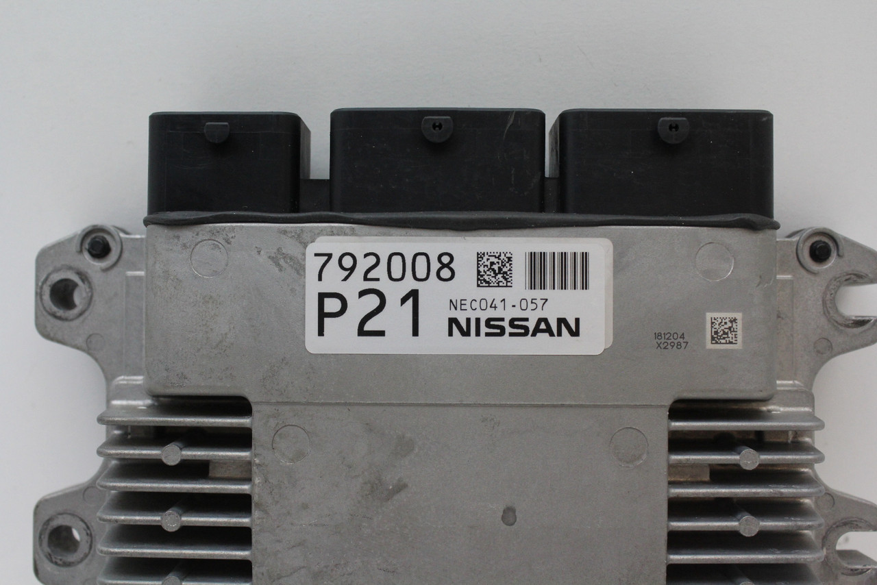 19 20 Nissan Altima 2.5L NEC041-057 Computer Engine Control ECU ECM EBX  Module
