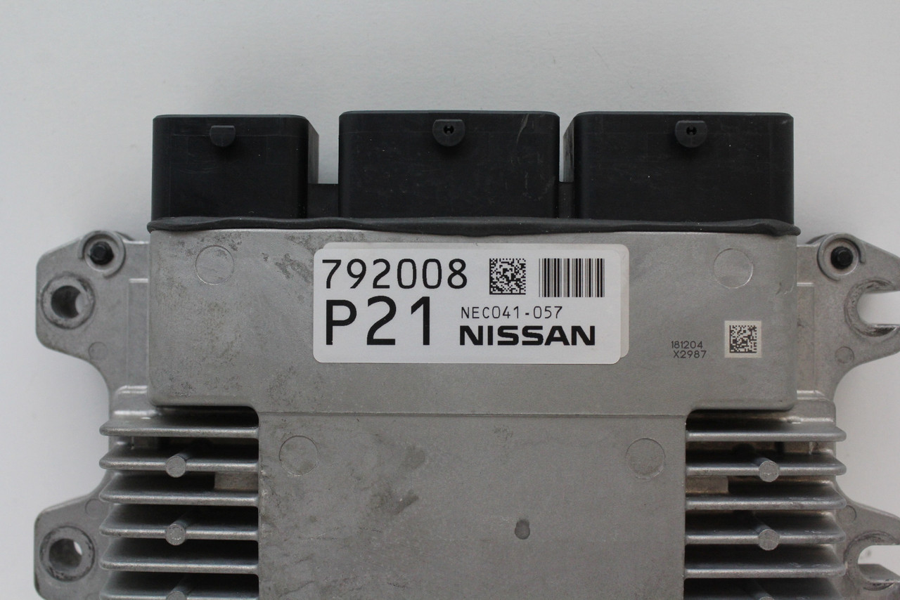 19 20 Nissan Altima 2.5L NEC041-057 Computer Engine Control ECU ECM EBX Module