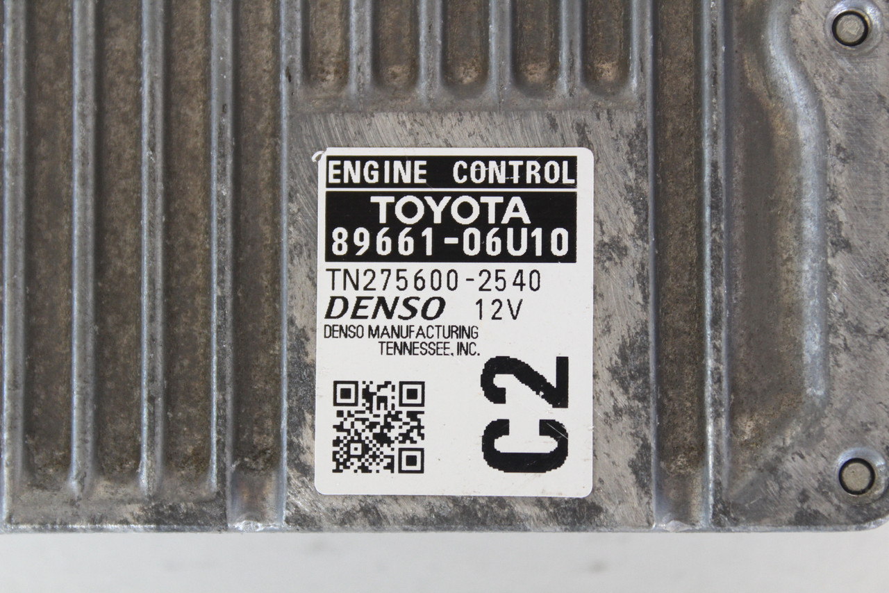 2015 Toyota Camry 89661-06U10 Computer Brain Engine Control ECU ECM EBX Module