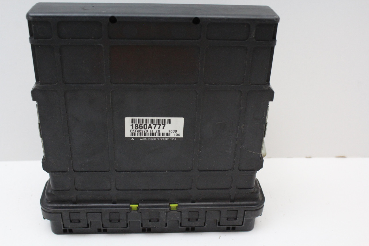 2008 08 Mitsubishi Eclipse 2.4L 1860A777 Computer Engine Control ECU ECM Module