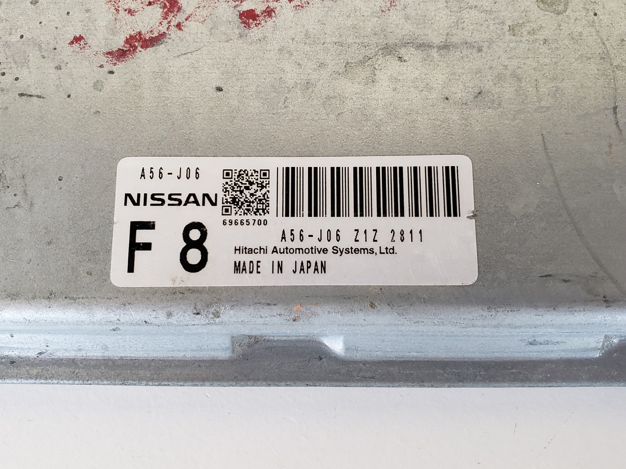 2012-2013 Maxima A56-J06-Z1Z Computer Brain Engine Control ECU ECM EBX Module