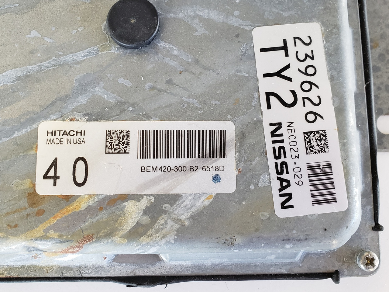 2015-2016 Altima NEC023-029 Computer Brain Engine Control ECU ECM EBX Module