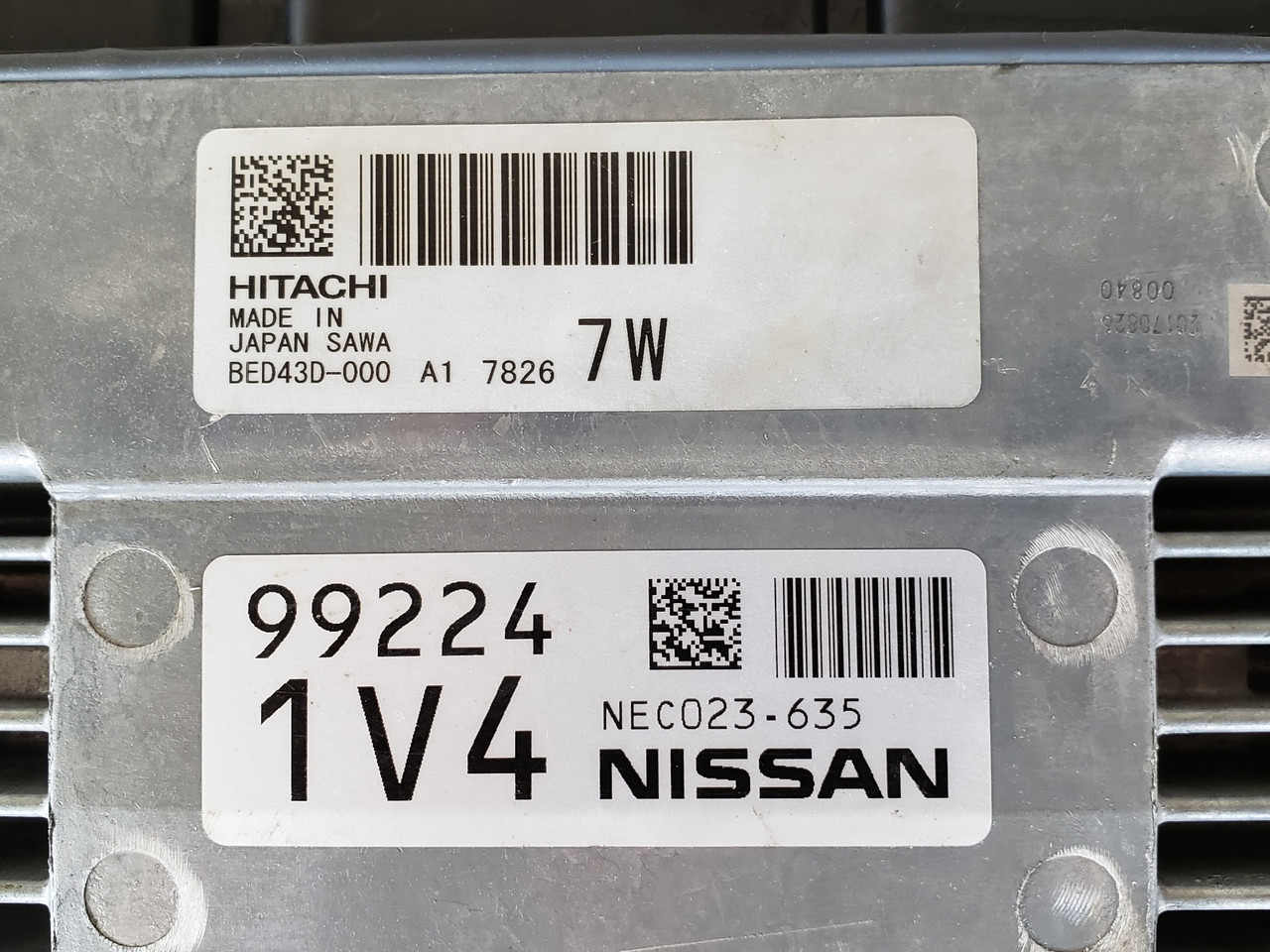 2017 Nissan Rogue BED43D-000 A1 Computer Brain Engine Control ECU ECM EBX Module