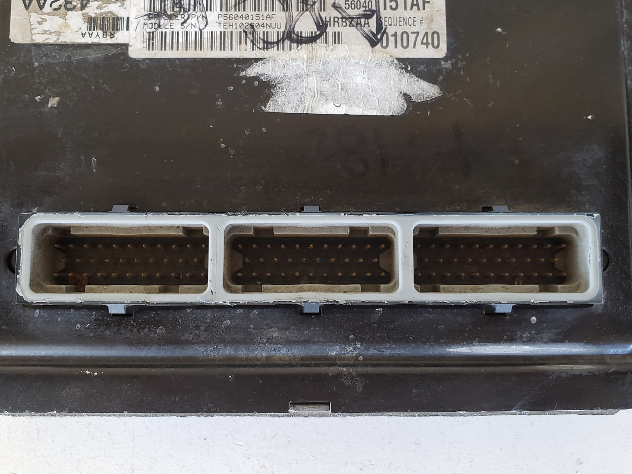 1999 Dodge Ram P56040151AB Computer Brain Engine Control ECU ECM EBX Module