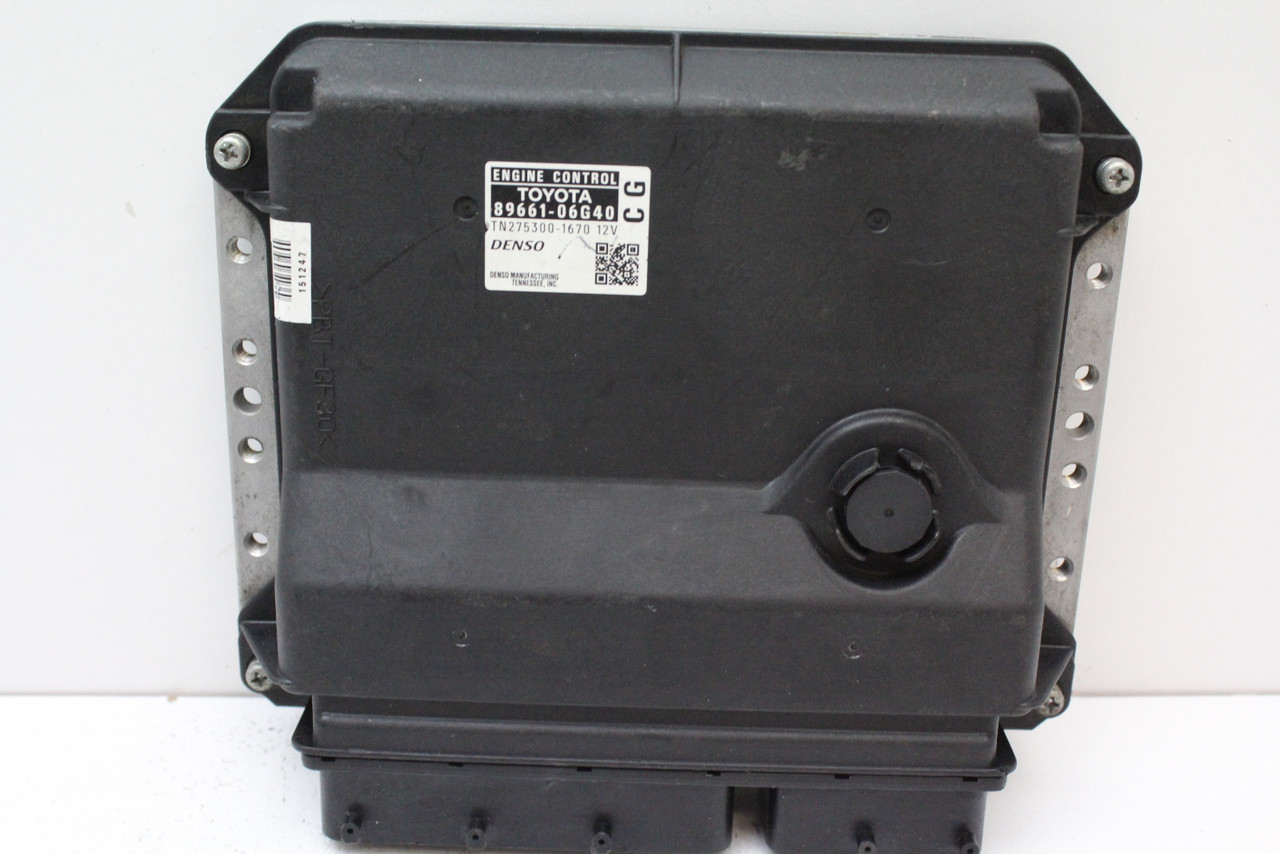 08 09 Camry 89661-06G40 Computer Brain Engine Control ECU ECM EBX Module