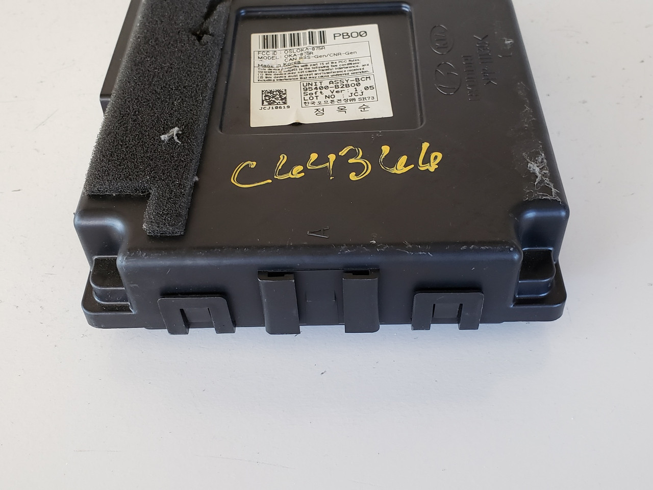 2014-2016 Kia Soul 95400-B2B00 BCM BCU Body Control Module Unit