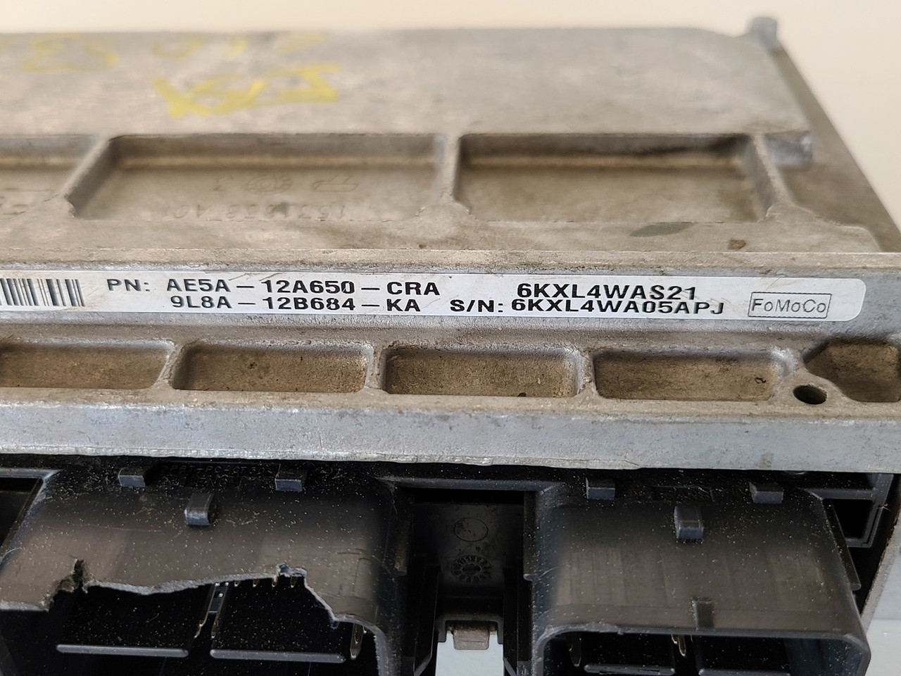 2010 Fusion AE5A-12A650-CRA Computer Brain Engine Control ECU ECM EBX Module