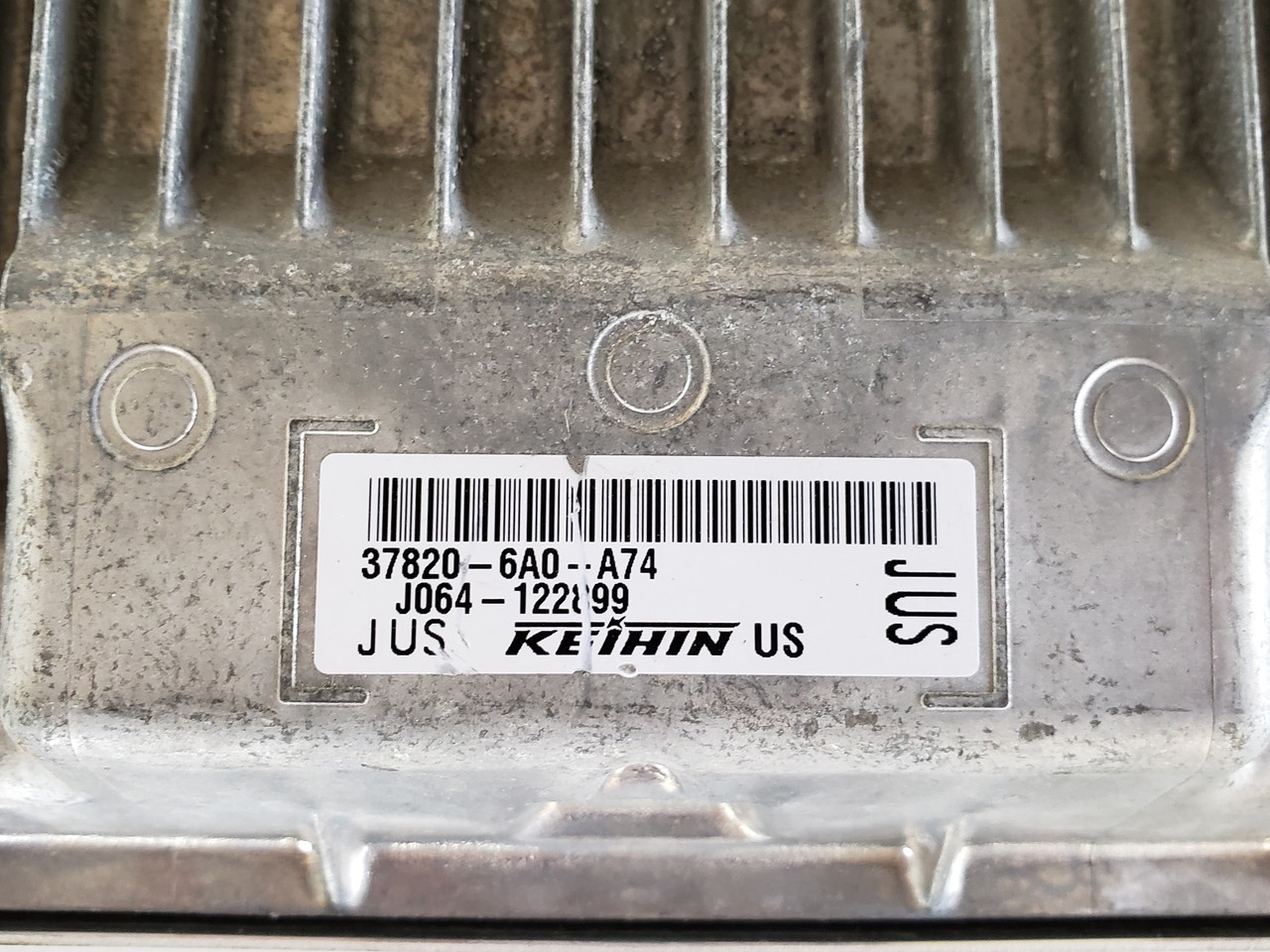 2018-2019 Accord 37820-6A0-A74 Computer Brain Engine Control ECU ECM EBX Module 2018-2019 Accord 37820-6A0-A74 Computer Brain Engine Control ECU ECM EBX Module