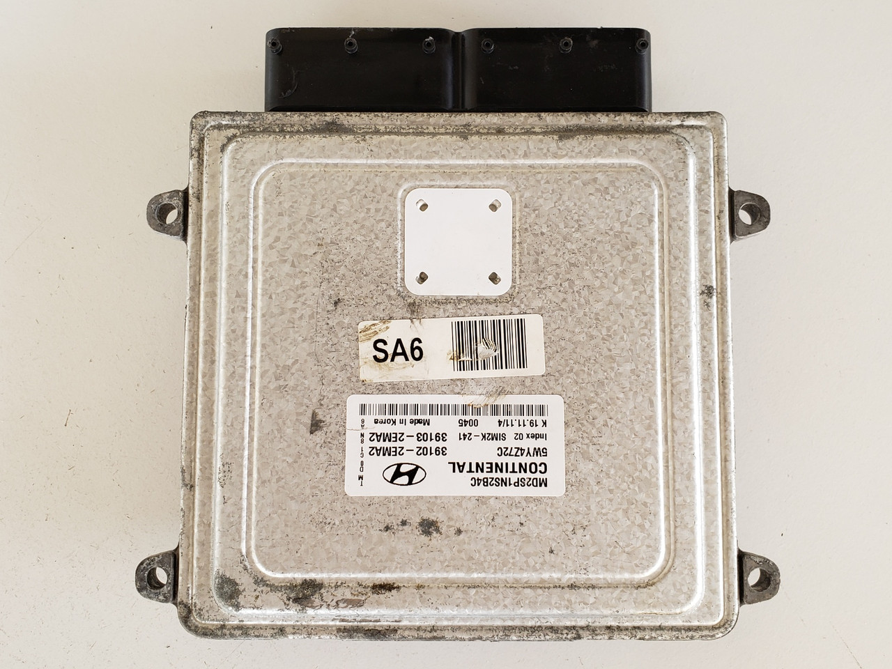 2011-2013 Elantra 39103-2EMA2 Computer Brain Engine Control ECU ECM EBX Module