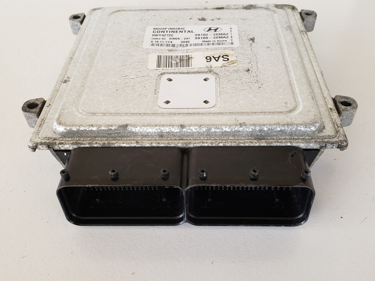 2011-2013 Elantra 39103-2EMA2 Computer Brain Engine Control ECU ECM EBX Module
