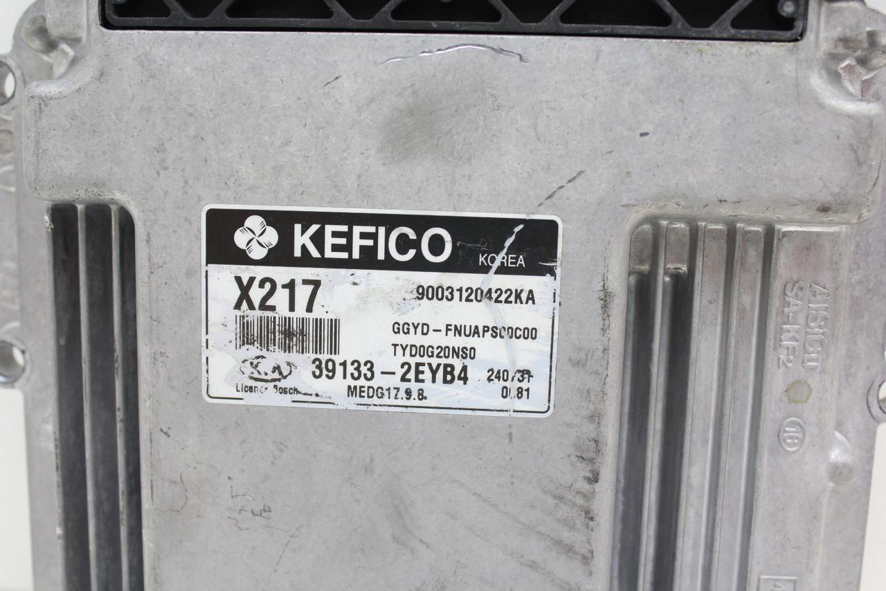 2015 15 Kia Forte 39133-2EYB4 Computer Brain Engine Control ECU ECM EBX Module
