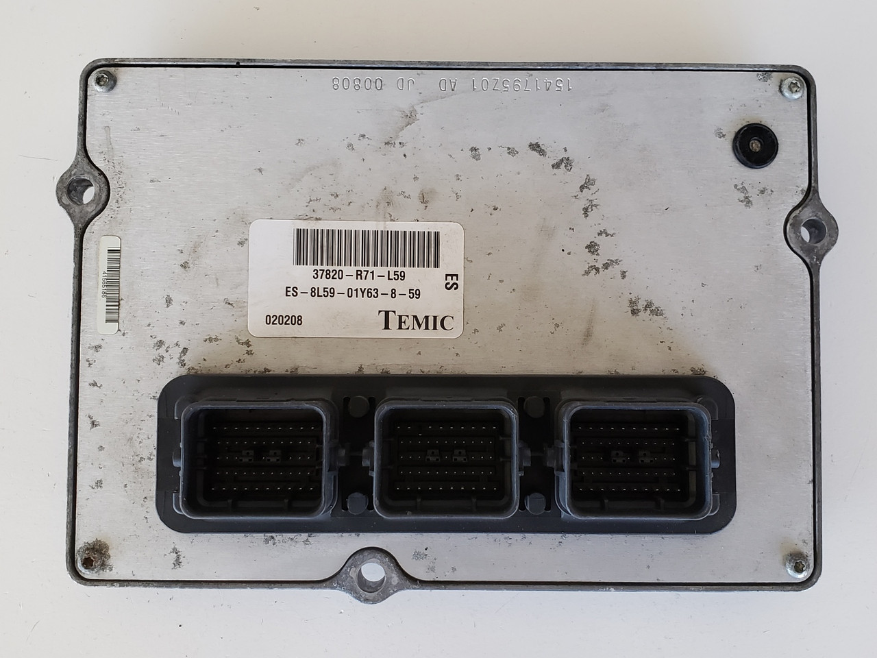 2008-2009 Accord 37820-R71-L59 Computer Brain Engine Control ECU ECM EBX Module 2008-2009 Accord 37820-R71-L59 Computer Brain Engine Control ECU ECM EBX Module