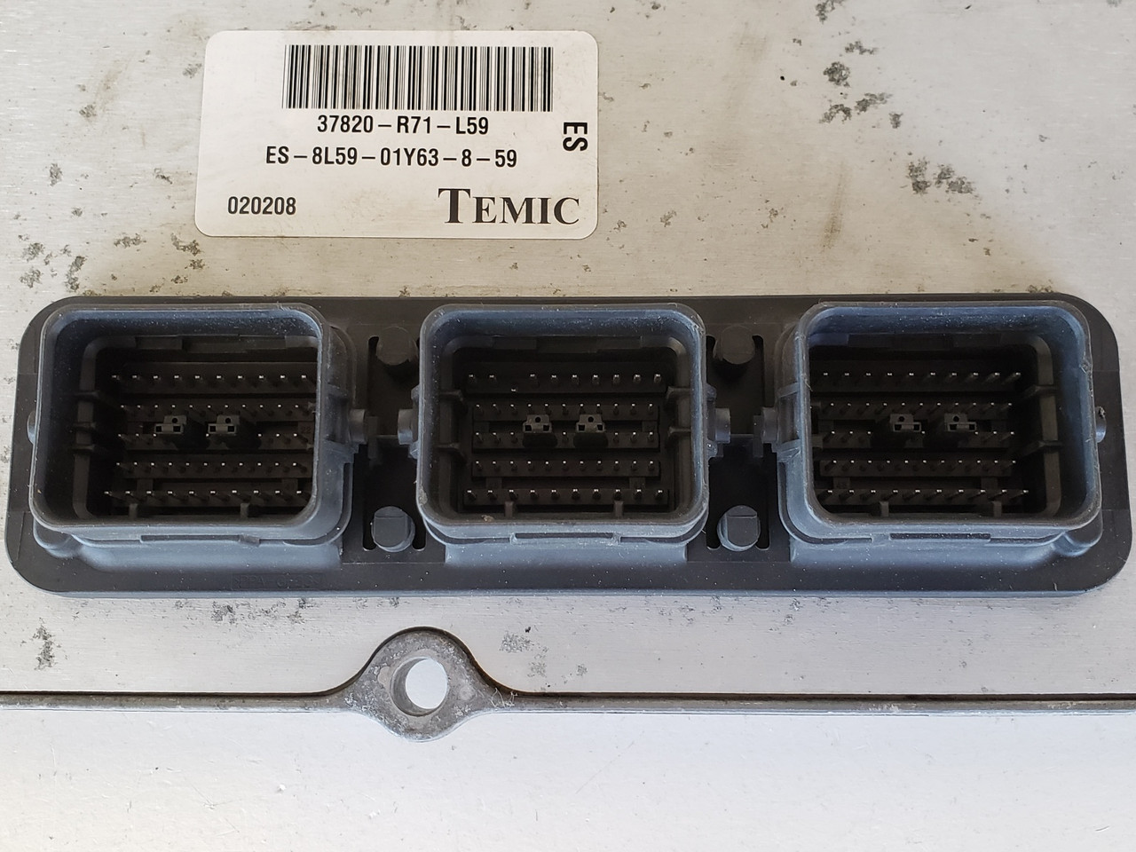 2008-2009 Accord 37820-R71-L59 Computer Brain Engine Control ECU ECM EBX Module 2008-2009 Accord 37820-R71-L59 Computer Brain Engine Control ECU ECM EBX Module