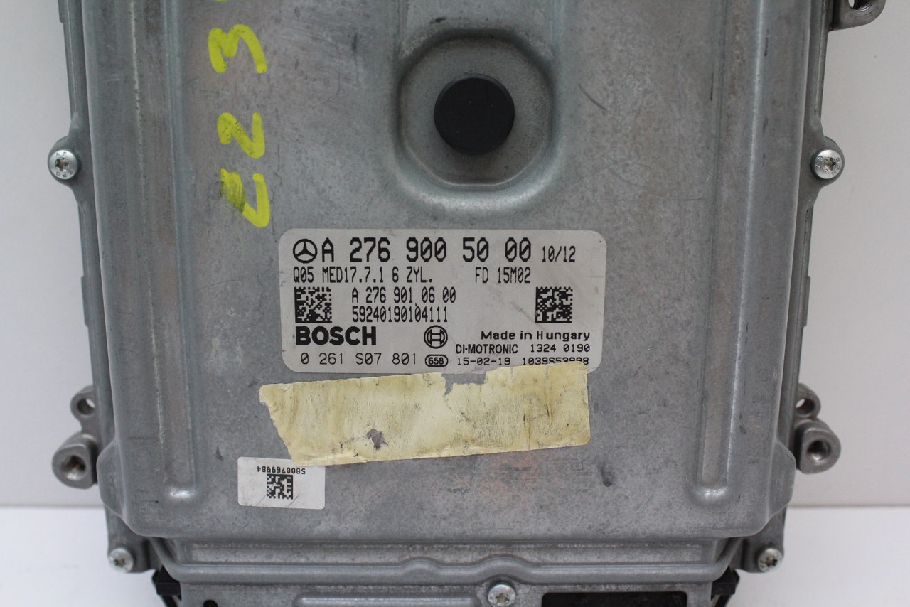 13-15 Mercedes C Class A 276 900 50 00 Computer Engine Control ECU ECM Module