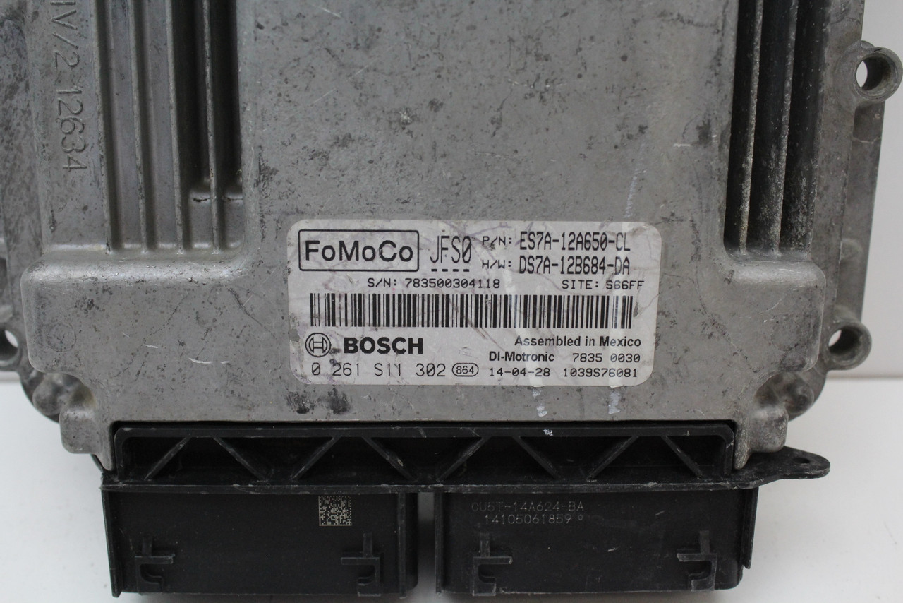 14-16 Ford Fusion ES7A-12A650-CL Computer Engine Control ECU ECM EBX Module