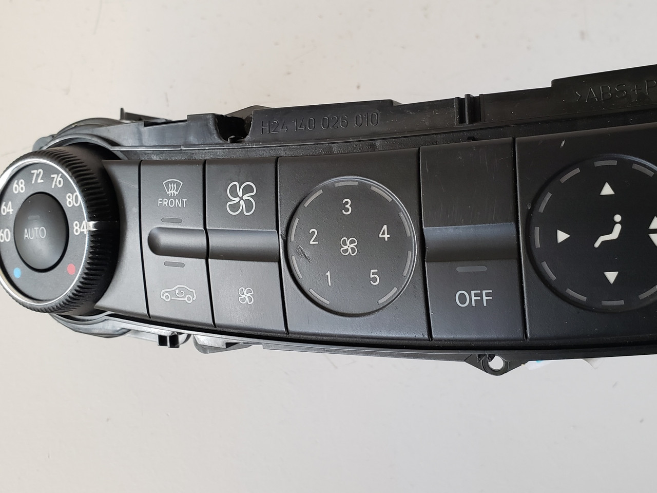 06 07 Mercedes Benz E320 E350 Climate Control Panel Temperature Unit A/C Heater