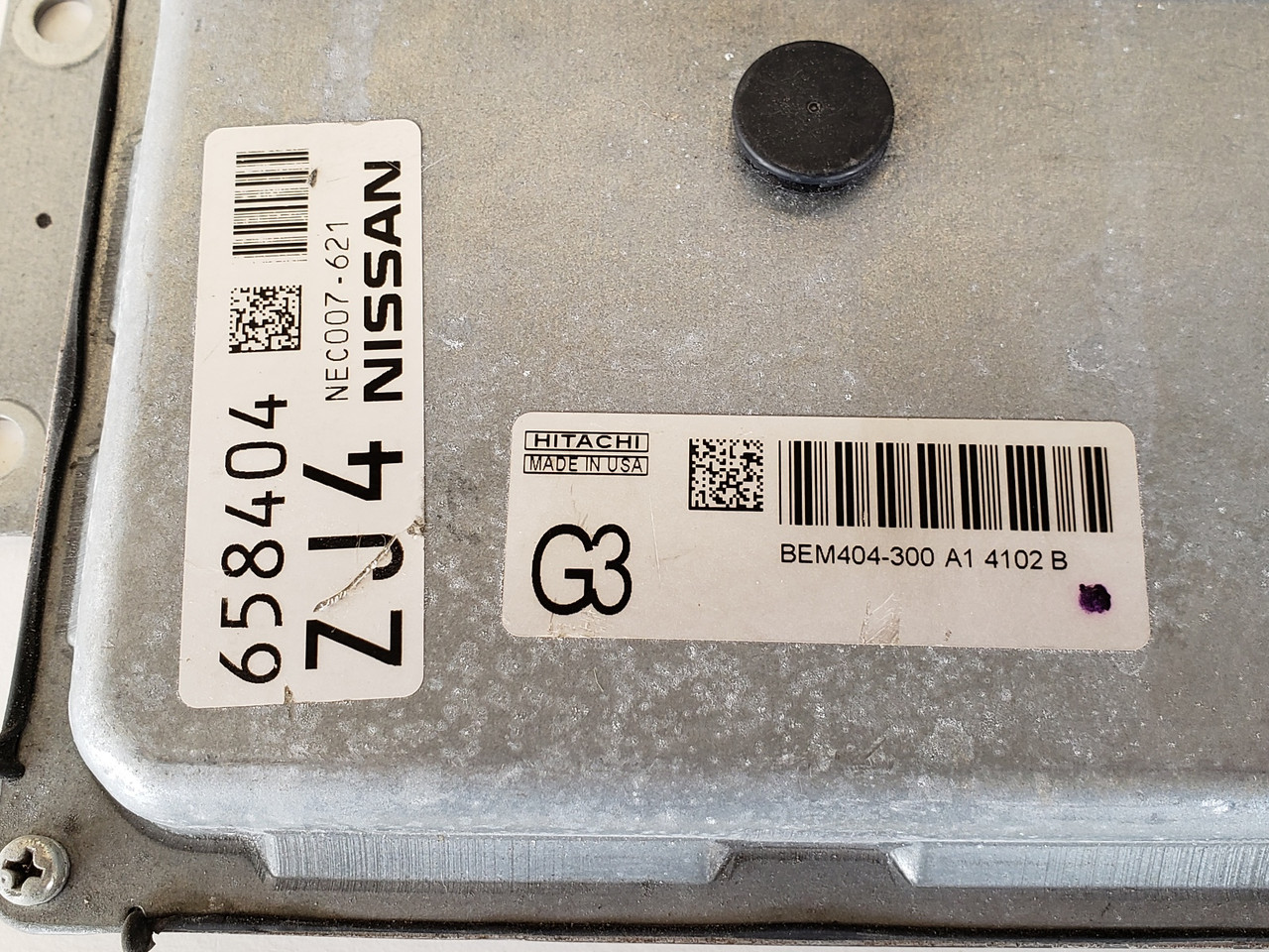 2013-2015 Sentra NEC007-621 Computer Brain Engine Control ECU ECM EBX Module