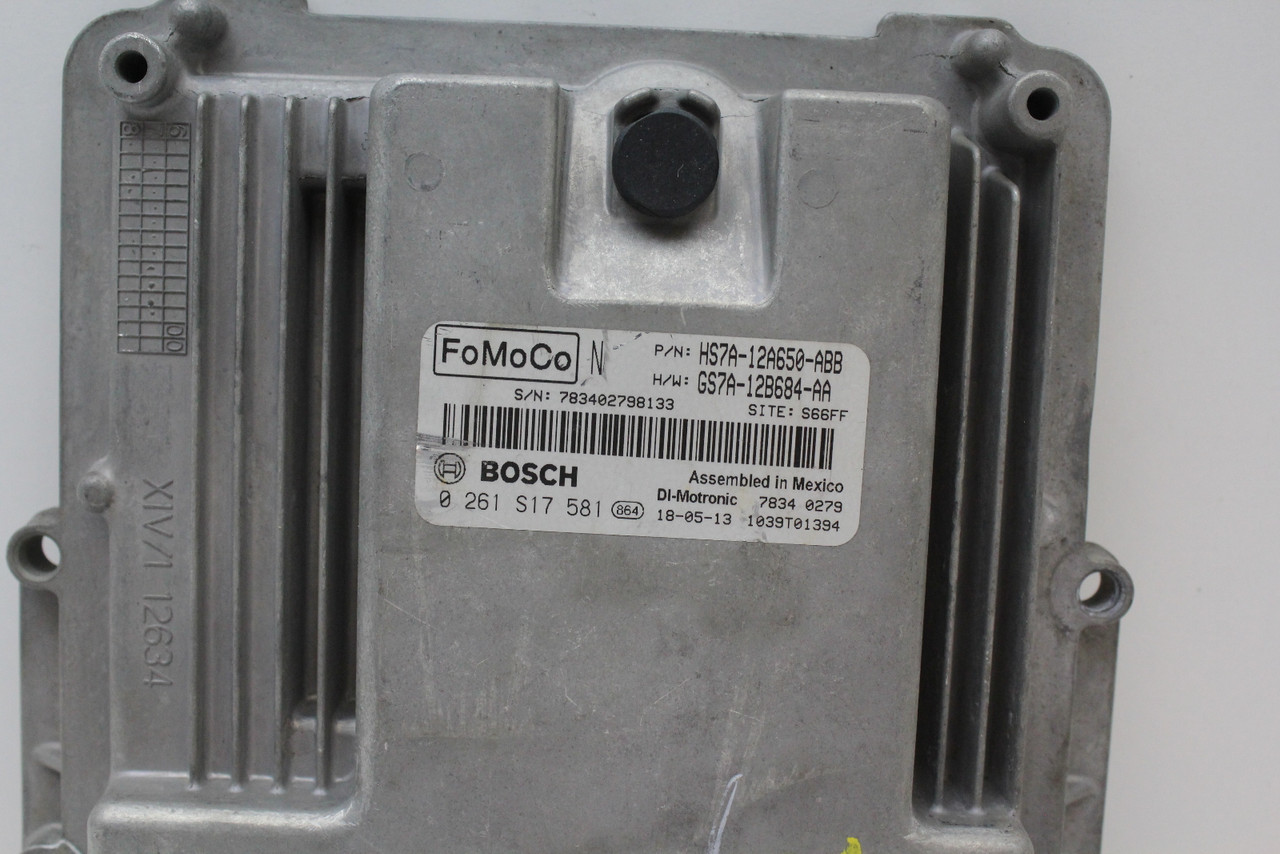 17-19 Ford Fusion 1.5L HS7A-12A650-ABB Computer Engine Control ECU ECM Module