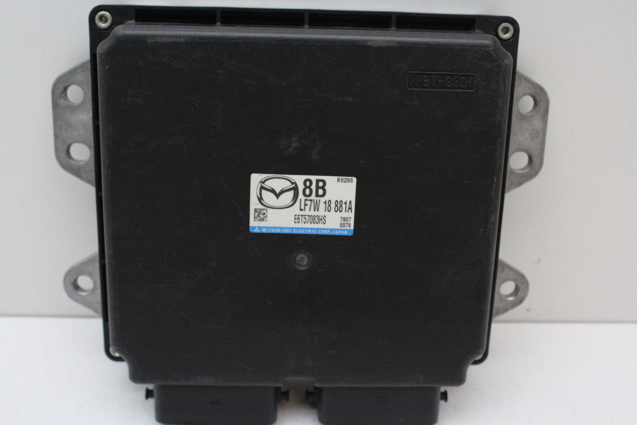 08 09 Mazda 3 LF7W 18 881A Computer Brain Engine Control ECU ECM