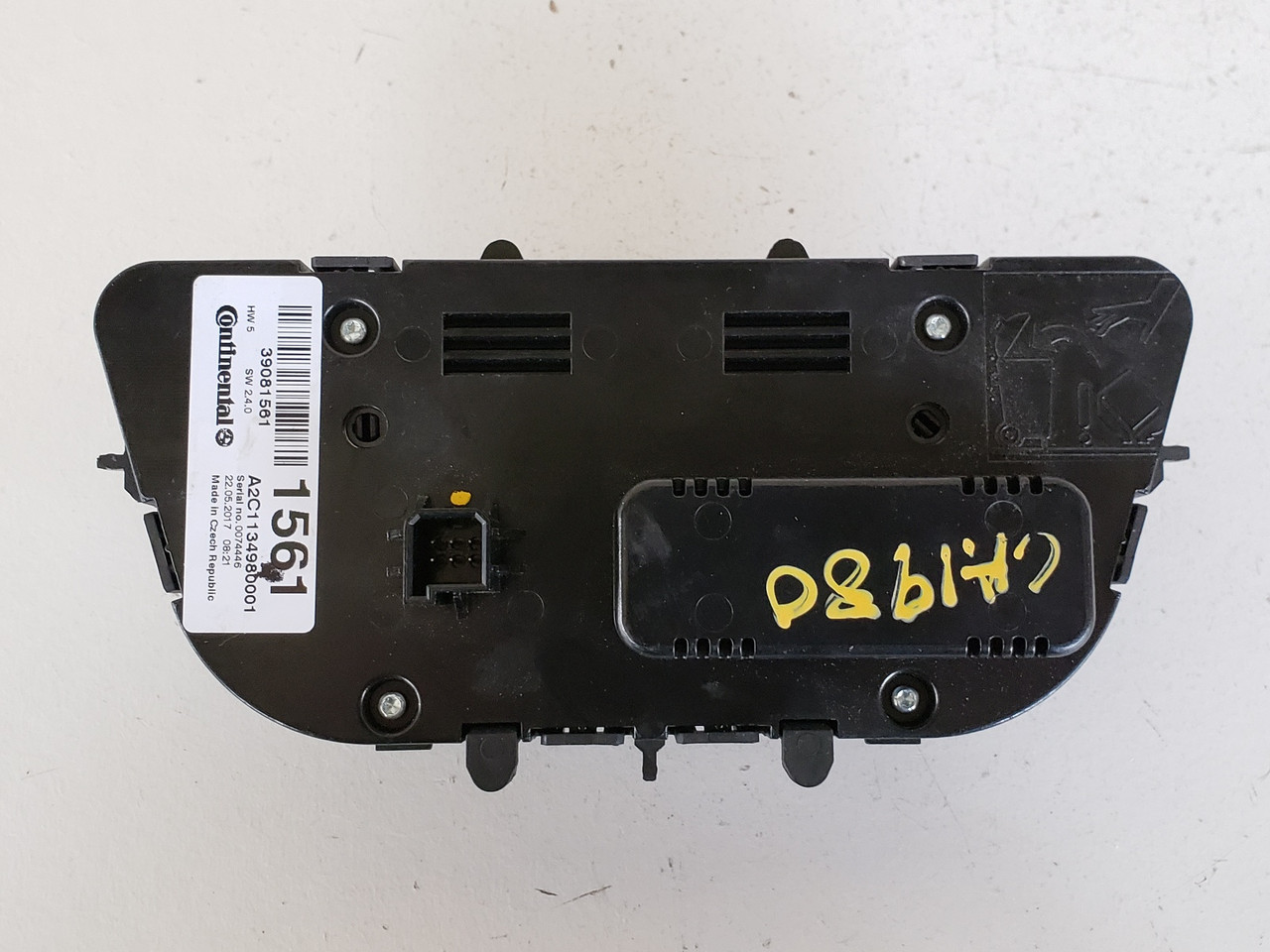 17 18 Buick Encore Climate Control Panel Temperature Unit A/C Heater