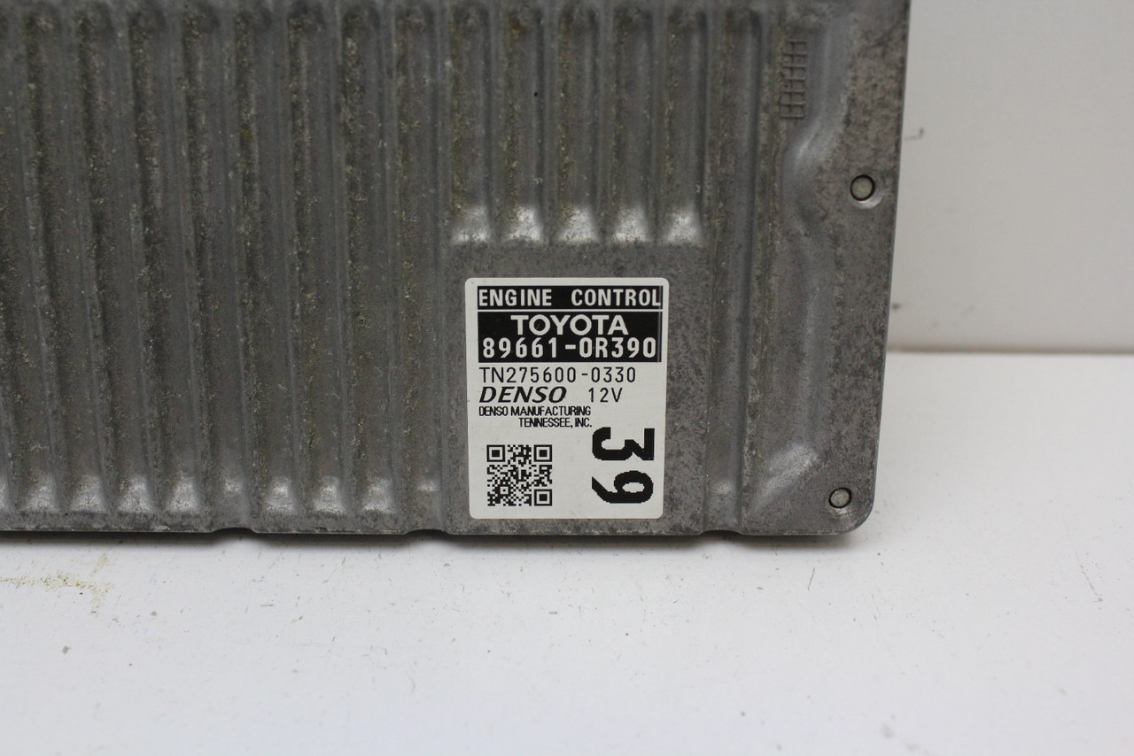 14 2014 Toyota Rav4 89661-0R390 Computer Brain Engine Control ECU ECM EBX Module