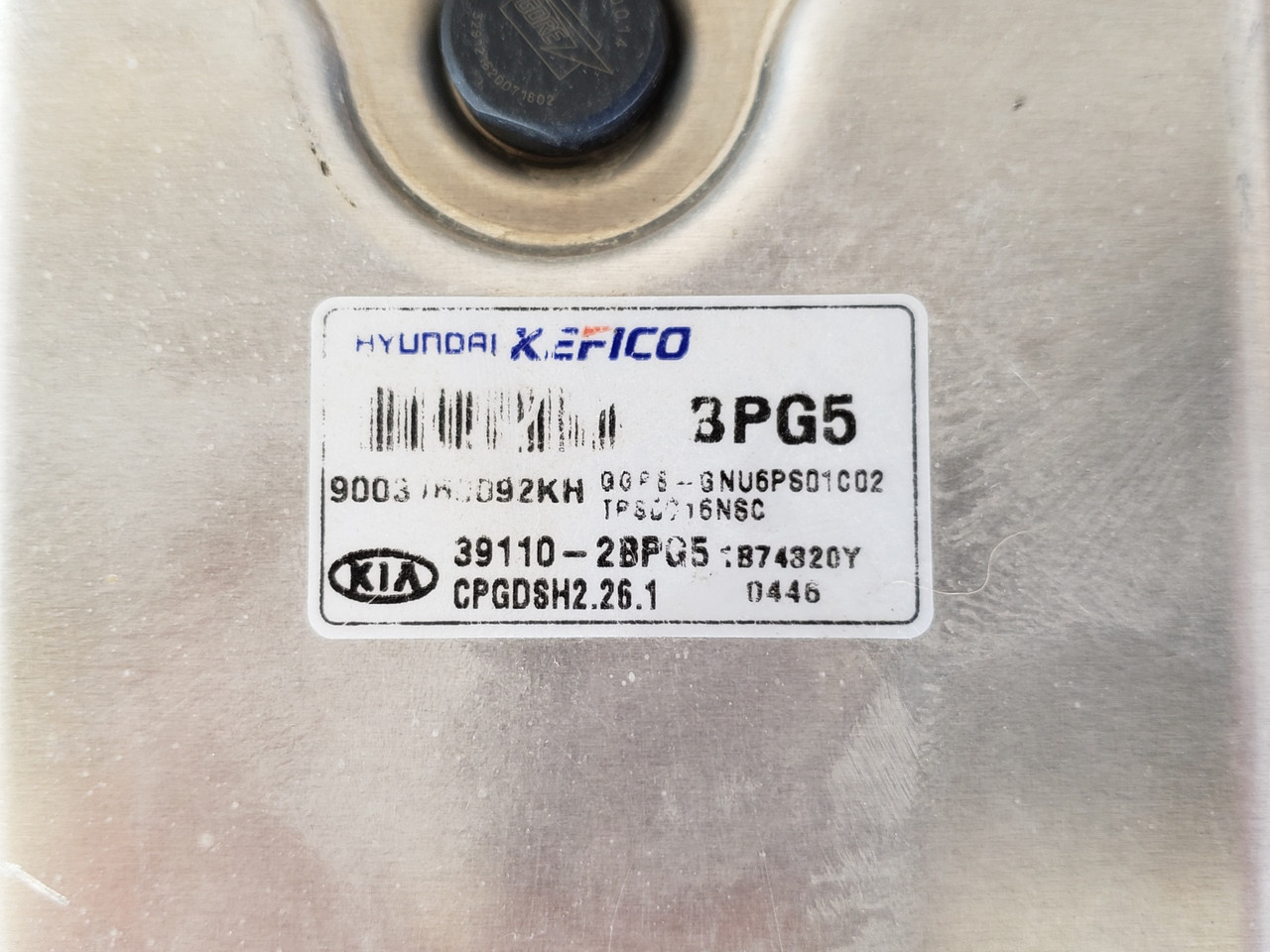 2017-2018 Kia Soul 39110-2BPG5 Computer Brain Engine Control ECU ECM EBX Module