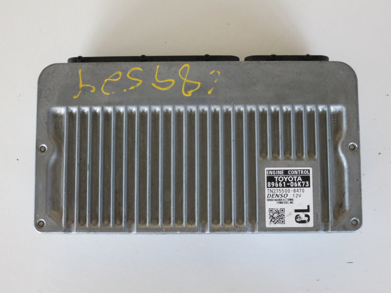 12-14 Toyota Camry 8966106K73 Computer Brain Engine Control ECU ECM EBX Module 12-14 Toyota Camry 8966106K73 Computer Brain Engine Control ECU ECM EBX Module