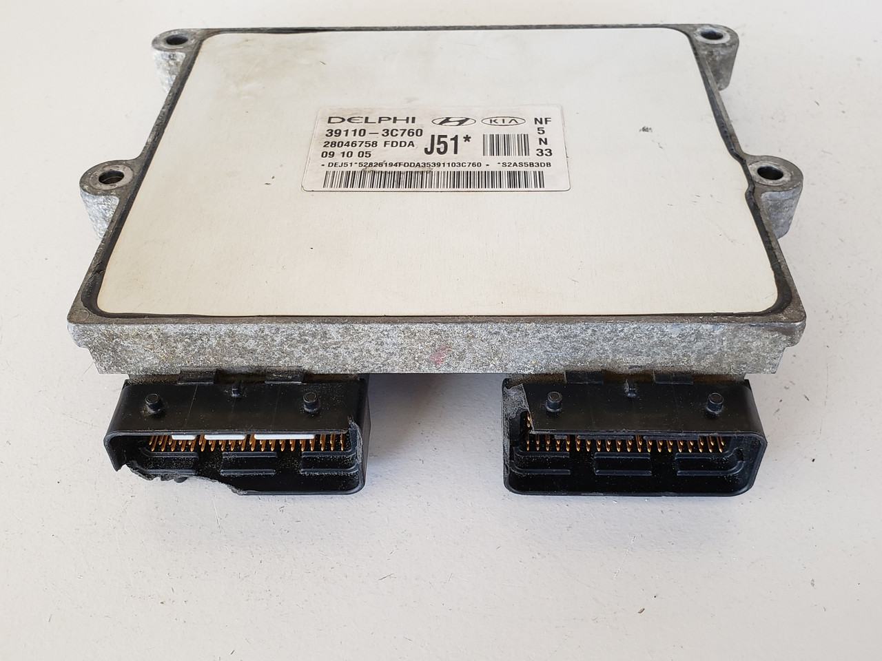 2006-2008 Sonata 39110-3C760 Computer Brain Engine Control ECU ECM EBX Module