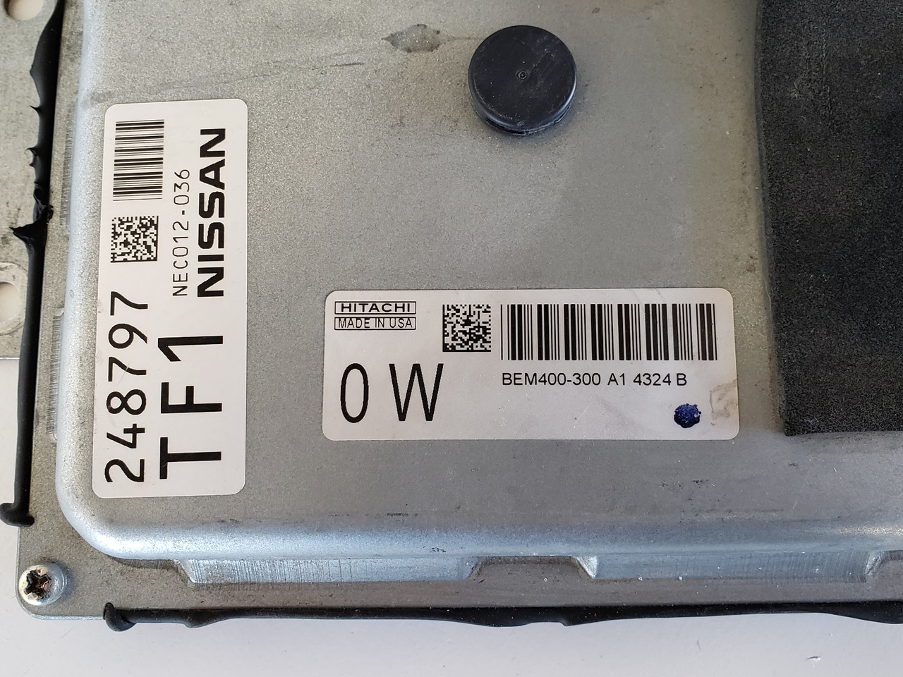 2013-2014 Atima BEM400-300 A1 Computer Brain Engine Control ECU ECM EBX Module