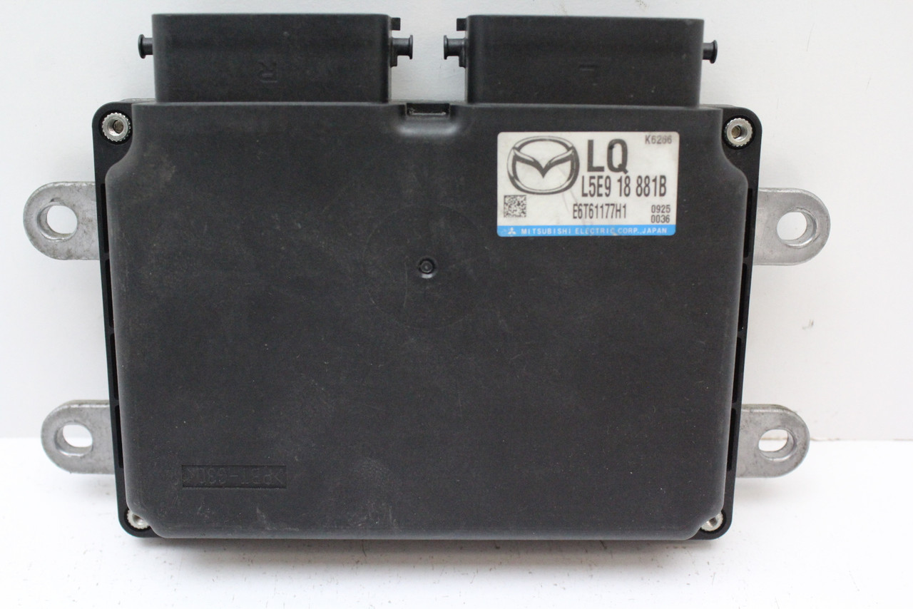 2011 11 Mazda 3 L5E9 18 881B Computer Brain Engine Control ECU ECM EBX Module