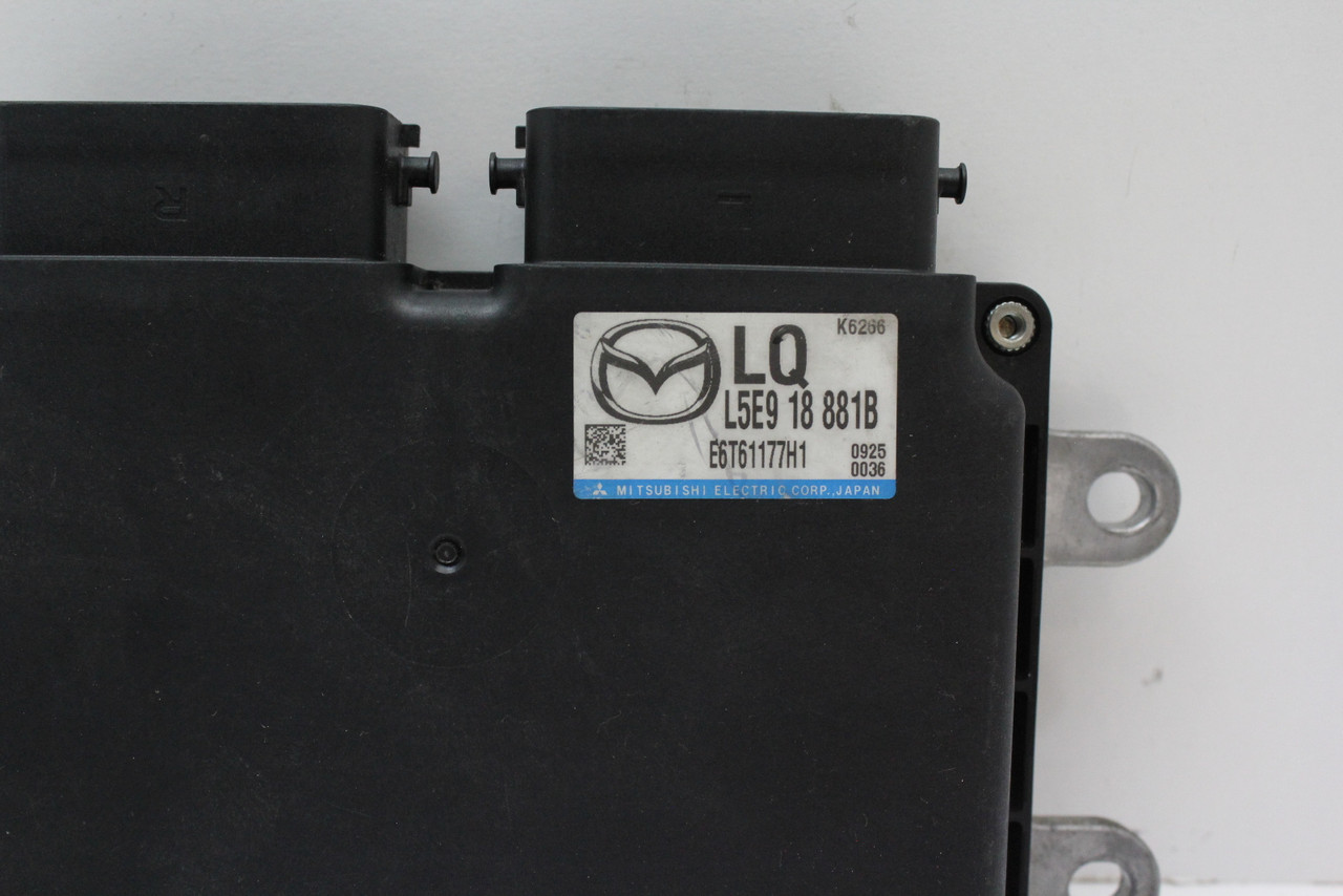 2011 11 Mazda 3 L5E9 18 881B Computer Brain Engine Control ECU ECM EBX Module