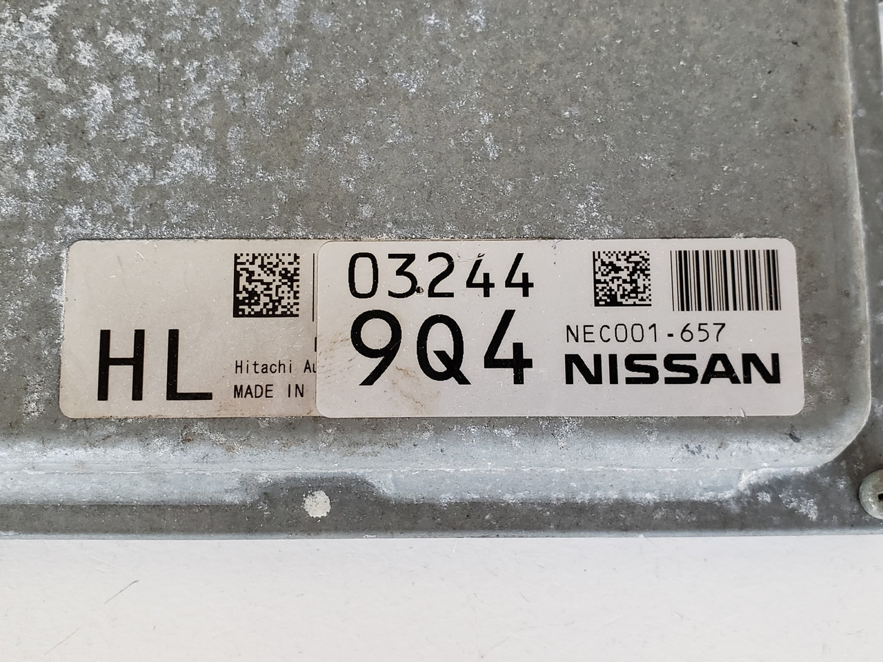 2013-2015 Rogue NEC001-657 Computer Brain Engine Control ECU ECM EBX Module