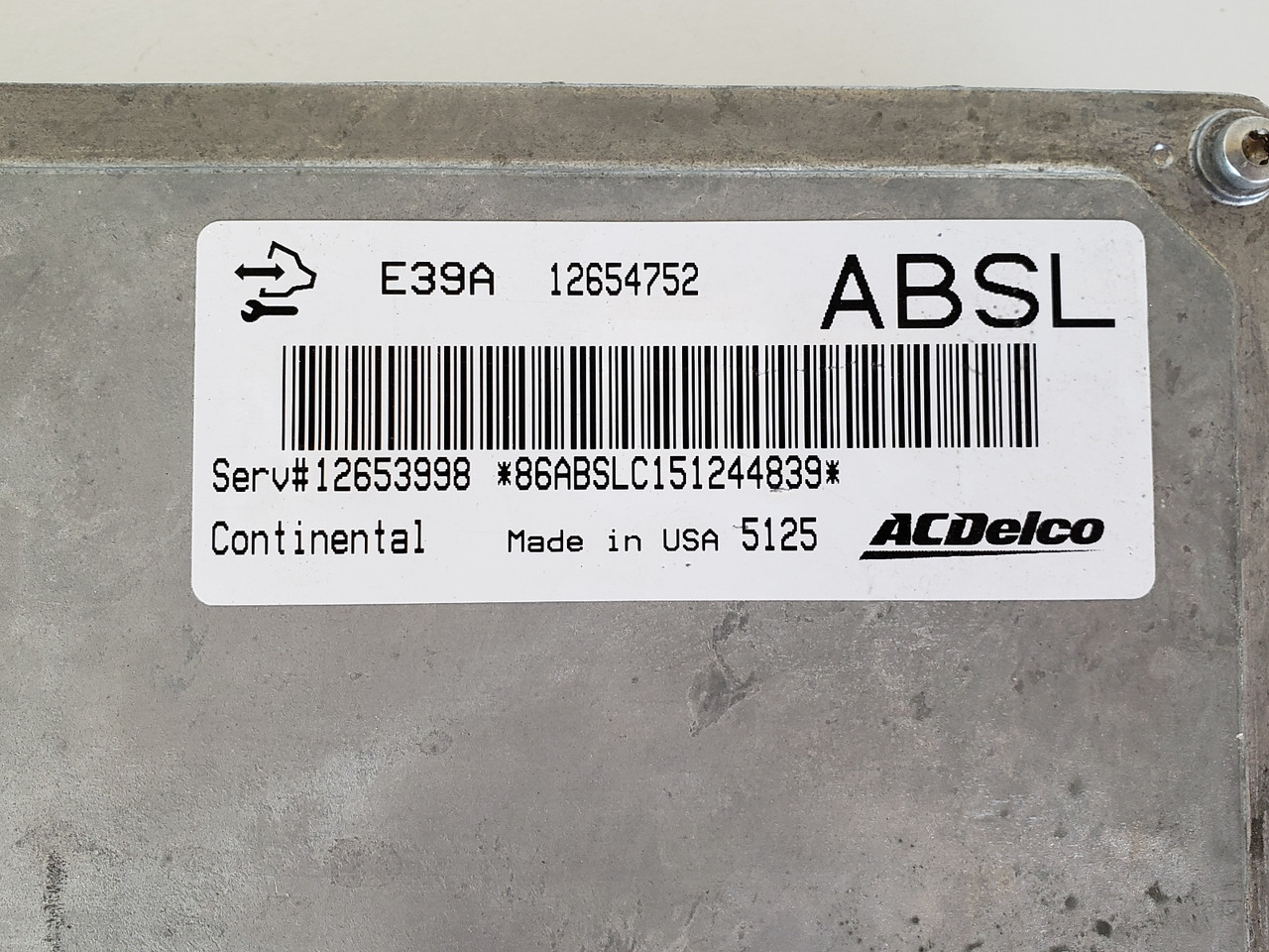 2013-2016 Chevy Camaro 12653998 Computer Brain Engine Control ECU ECM EBX Module