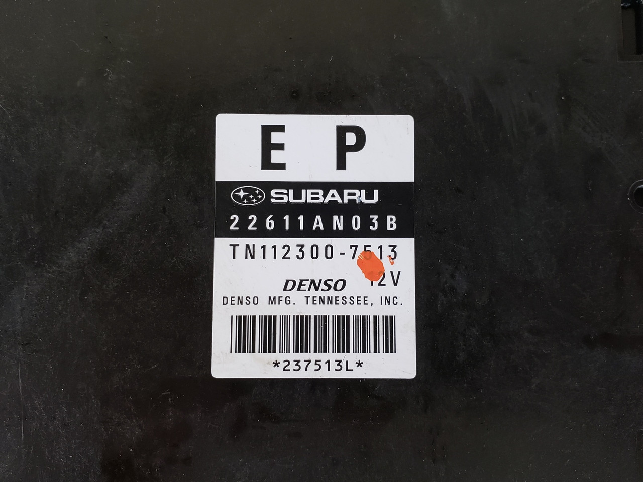 2008 Subaru Tribeca 22611AN03B Computer Brain Engine Control ECU ECM EBX Module