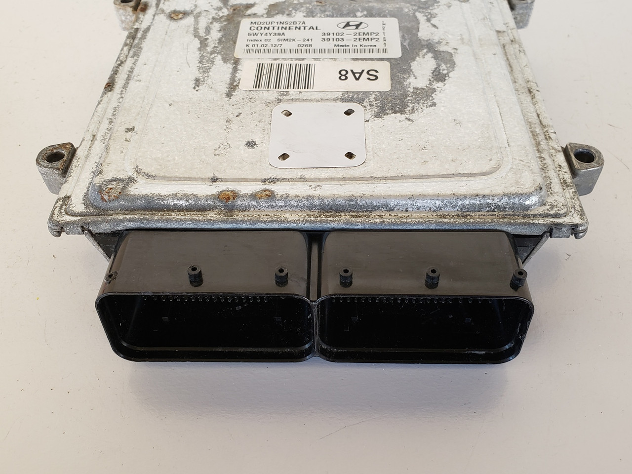 2011-2013 Elantra 39103-2EMP2 Computer Brain Engine Control ECU ECM EBX Module